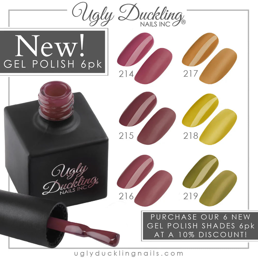 Ugly Duckling Fall 2022 Polish Collection - #214-219