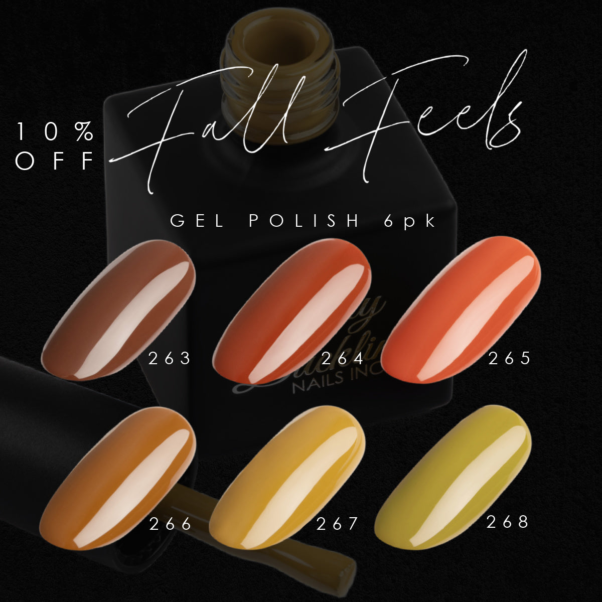 Ugly Duckling Fall 2023 Fall Feels Polish Collection - #263-268