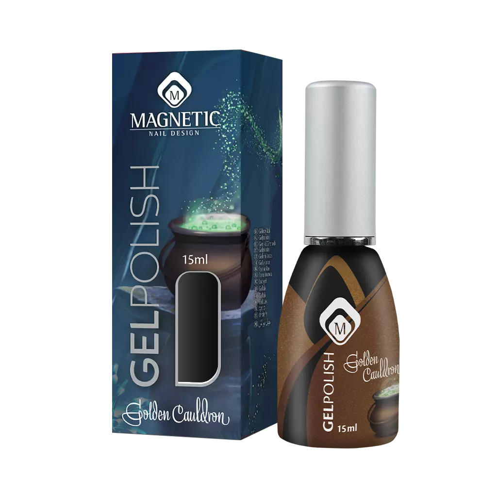 Magnetic Gelpolish Golden Cauldron 15 ml - Creata Beauty - Professional Beauty Products