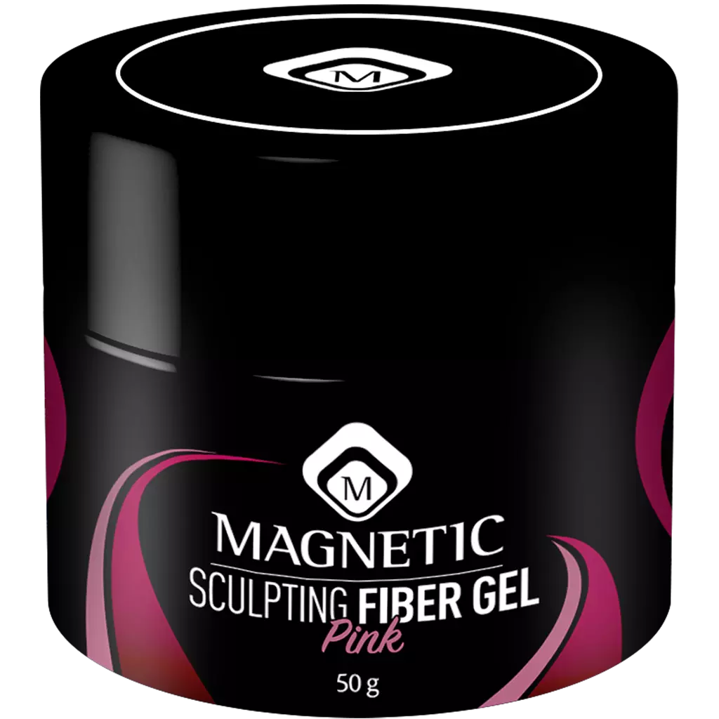 Magnetic Sculpting Fiber Gel Pink - Creata Beauty - Professional Beauty Products