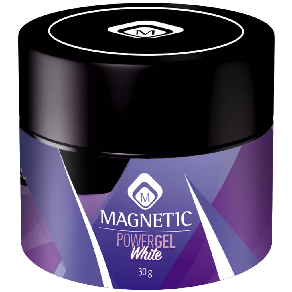 Magnetic PowerGel White 30g - Creata Beauty - Professional Beauty Products