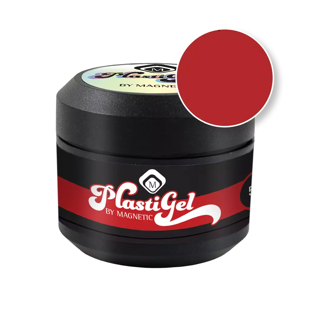 Magnetic Plasti Gel Red - Creata Beauty - Professional Beauty Products