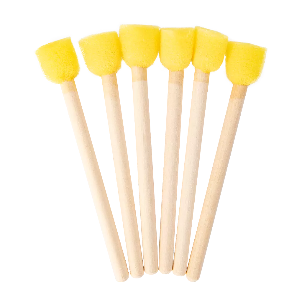 Magnetic Sponge Brush 6 pcs. - Creata Beauty - Professional Beauty Products