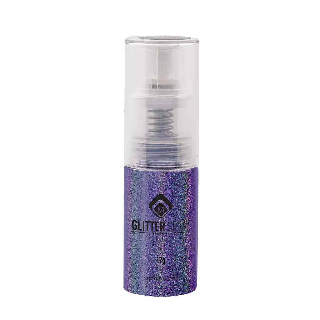 Magnetic Glitter Spray Holographic Purple 17g - Creata Beauty - Professional Beauty Products