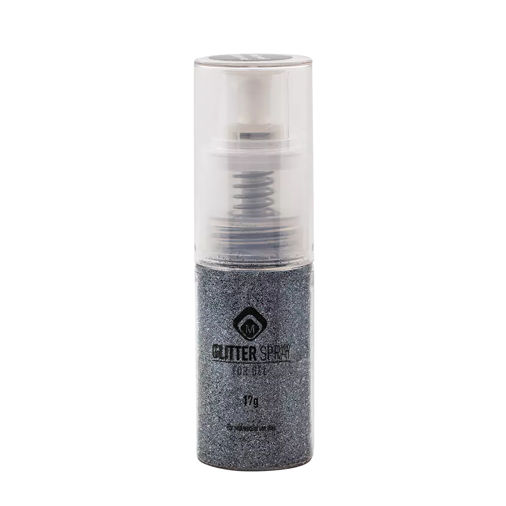 Magnetic Glitter Spray Steel Grey 17g - Creata Beauty - Professional Beauty Products