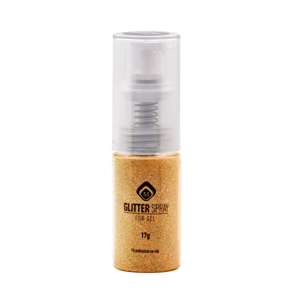 Magnetic Glitter Spray Ocher Gold 17g - Creata Beauty - Professional Beauty Products