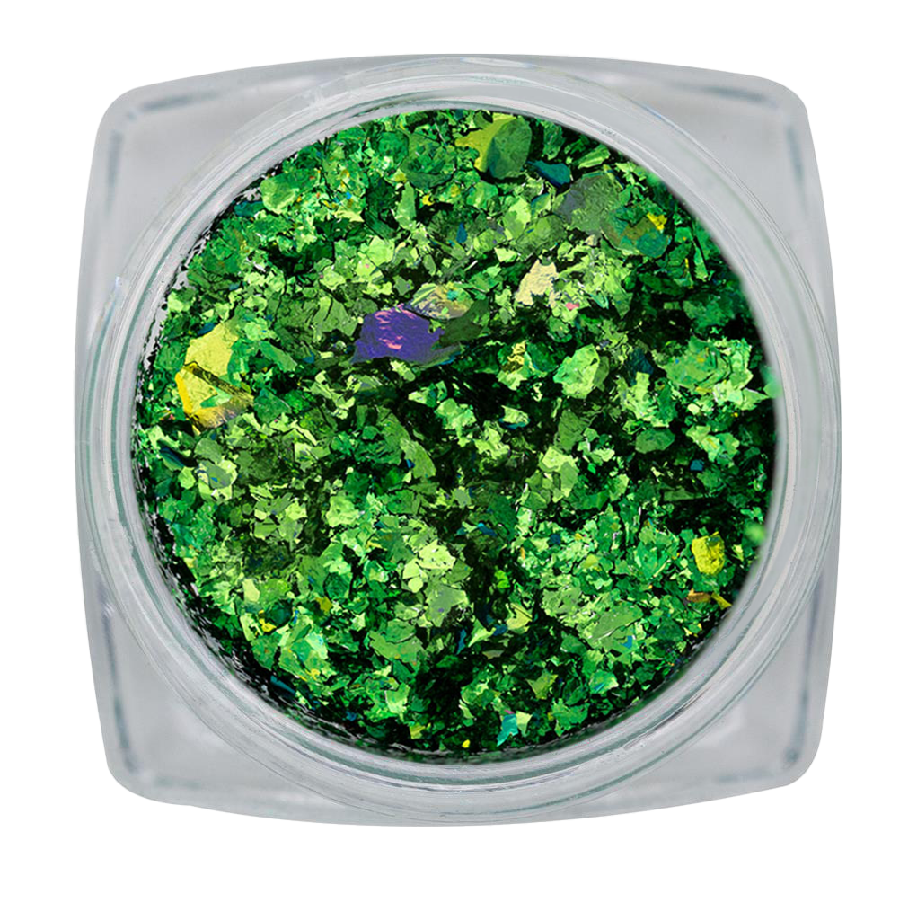 Magnetic Chameleon Flakes Green - Creata Beauty - Professional Beauty Products