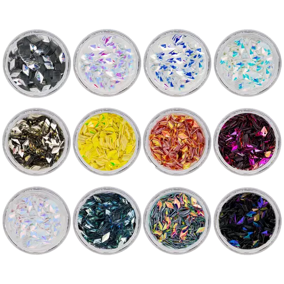 Magnetic Diamond Confetti 12pcs - Creata Beauty - Professional Beauty Products