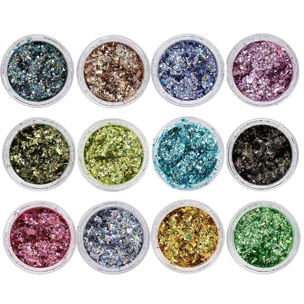 Magnetic CRUSHED GLITTER 12 COLORS - Creata Beauty - Professional Beauty Products