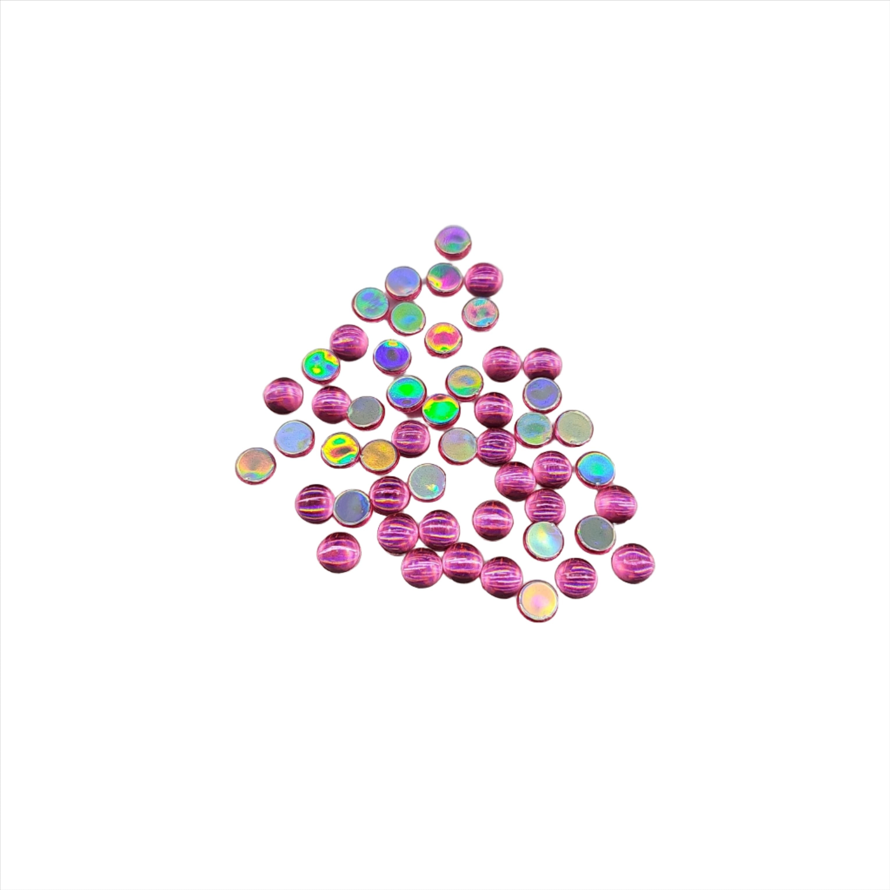 Magnetic Hologram Rhinestones Pink Large - Creata Beauty - Professional Beauty Products