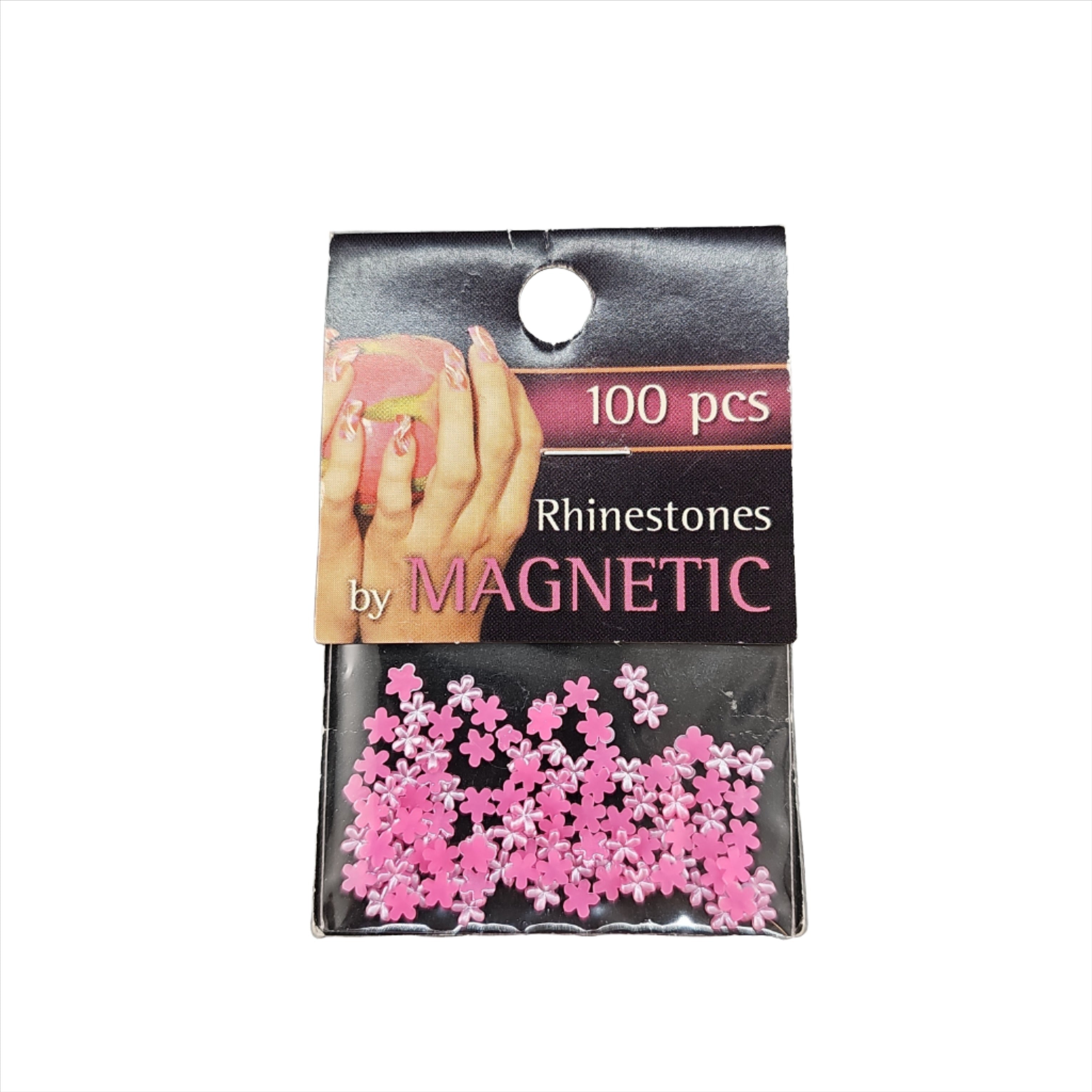 Magnetic Flower Pearl Pink 100 pcs - Creata Beauty - Professional Beauty Products