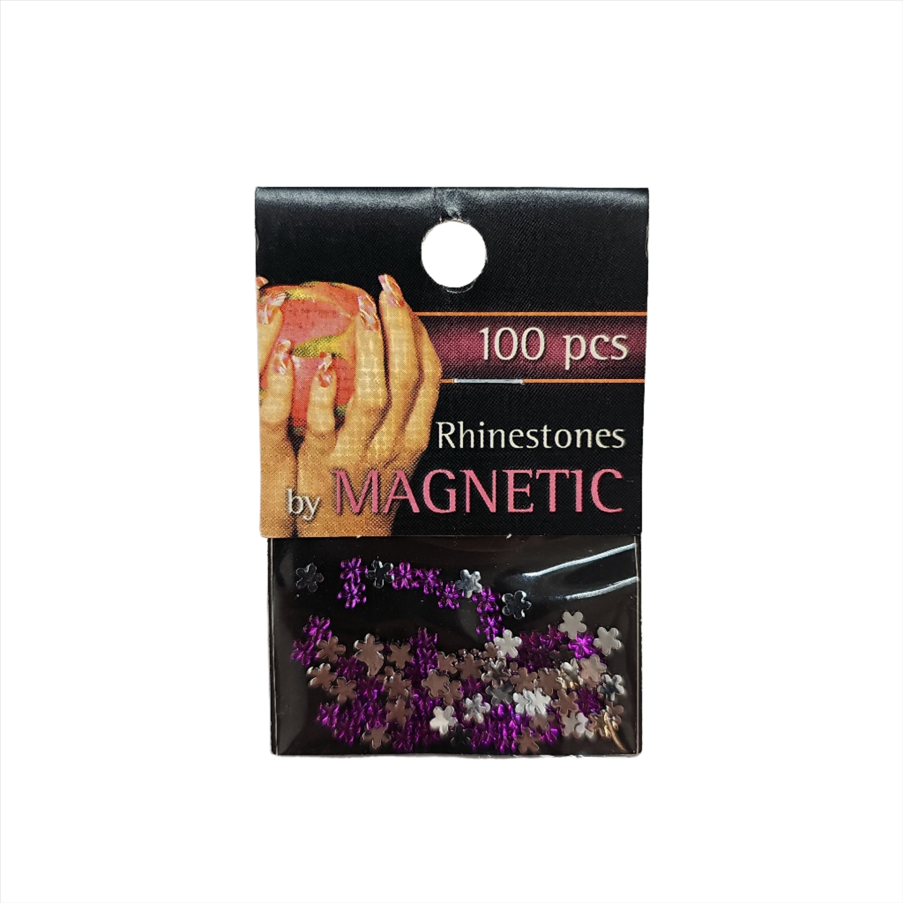 Magnetic Flower Fuchsia 100 pcs - Creata Beauty - Professional Beauty Products