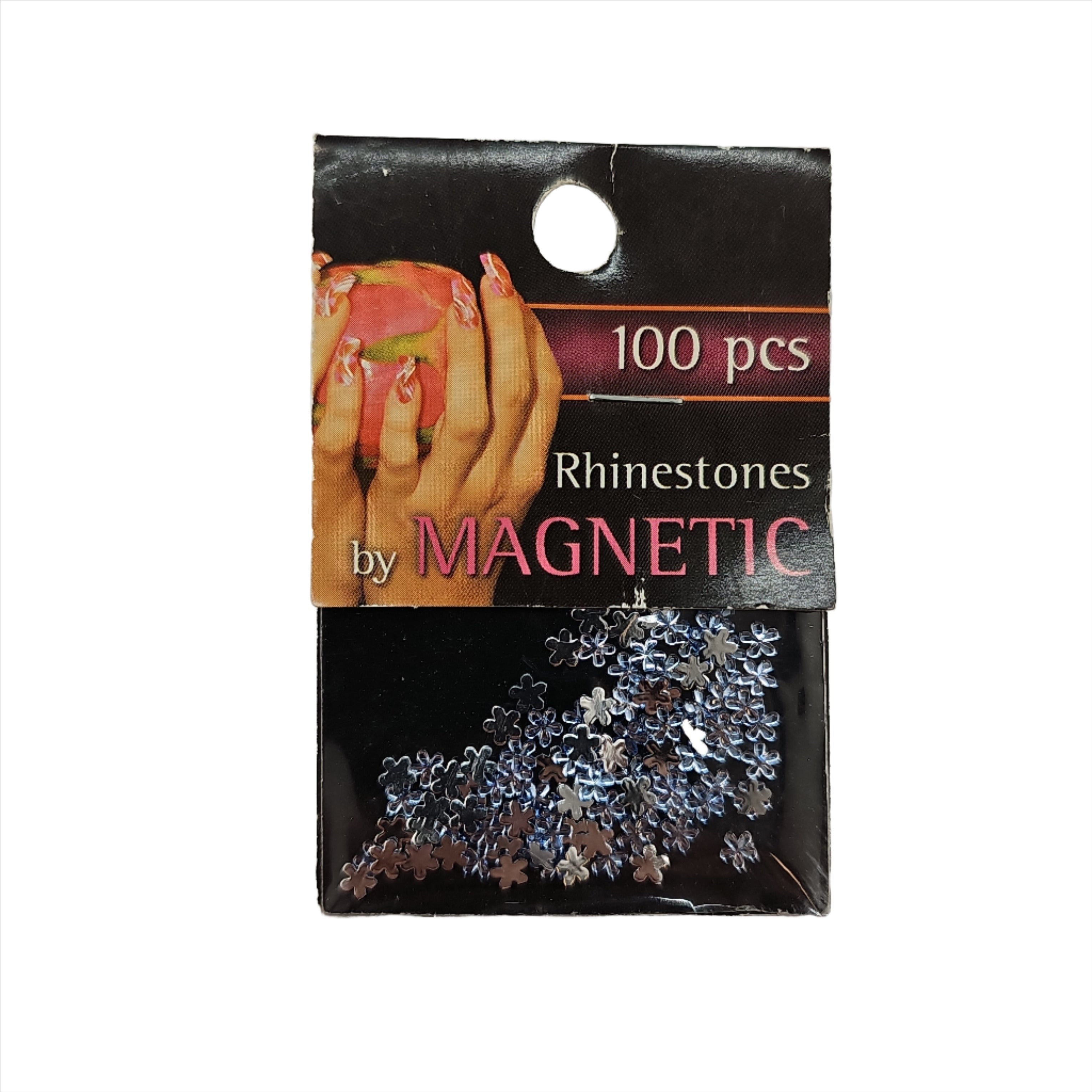 Magnetic Flower Light Blue 100 pcs - Creata Beauty - Professional Beauty Products