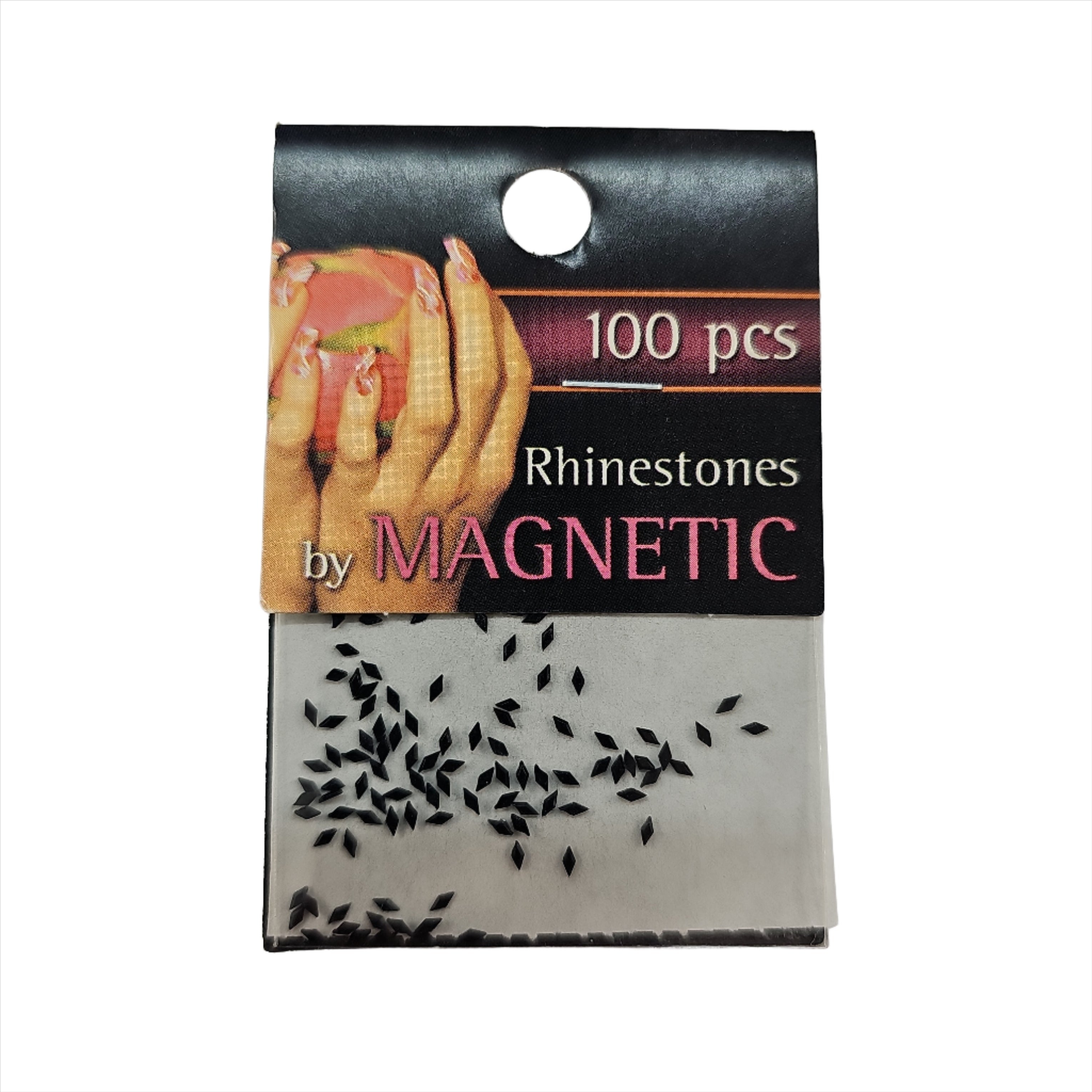 Magnetic Diamond Black 100 pcs - Creata Beauty - Professional Beauty Products