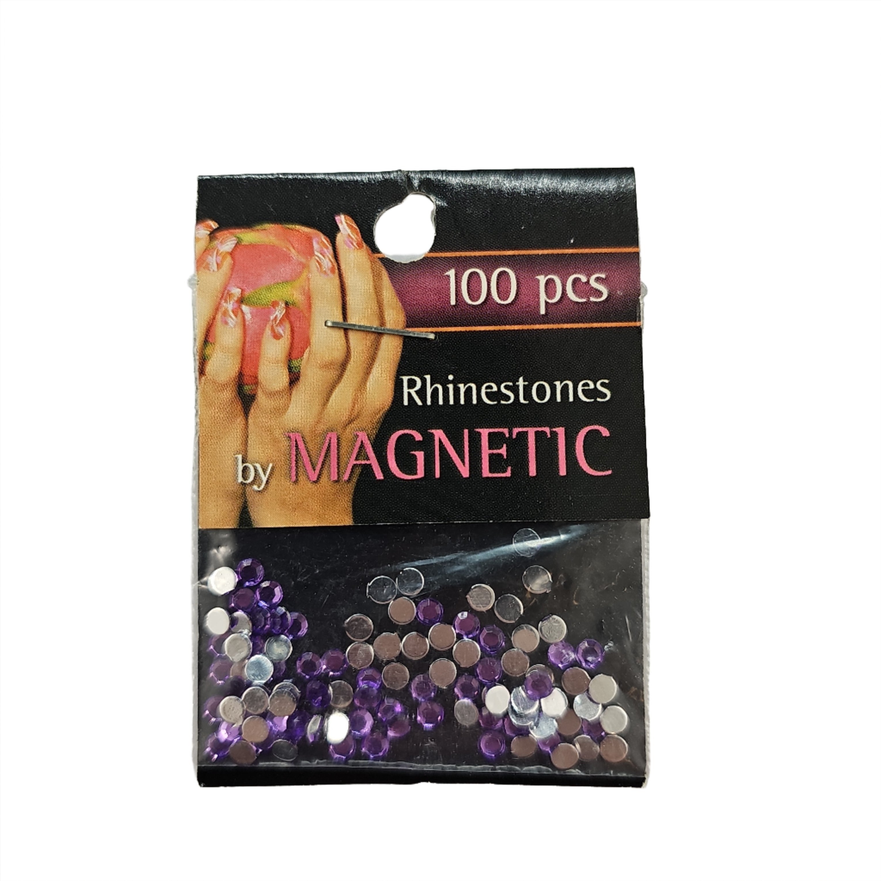 Magnetic Rhinestone Lilac Large 100 pcs - Creata Beauty - Professional Beauty Products