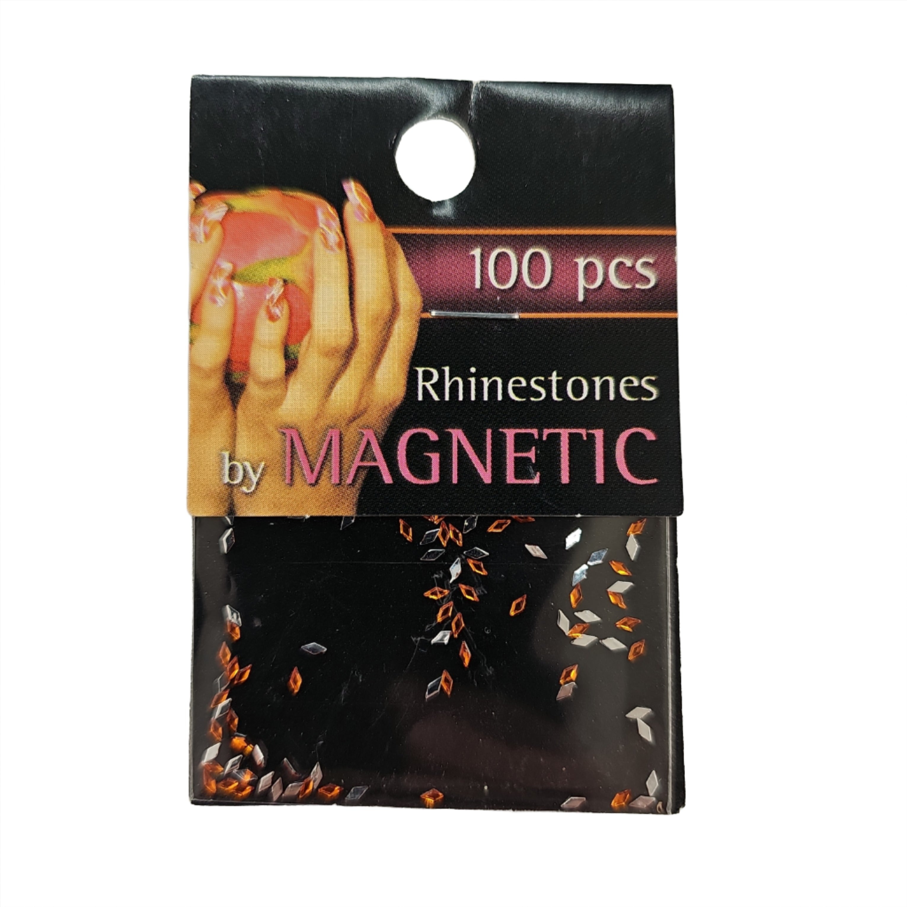 Magnetic Diamond Orange 100 pcs - Creata Beauty - Professional Beauty Products