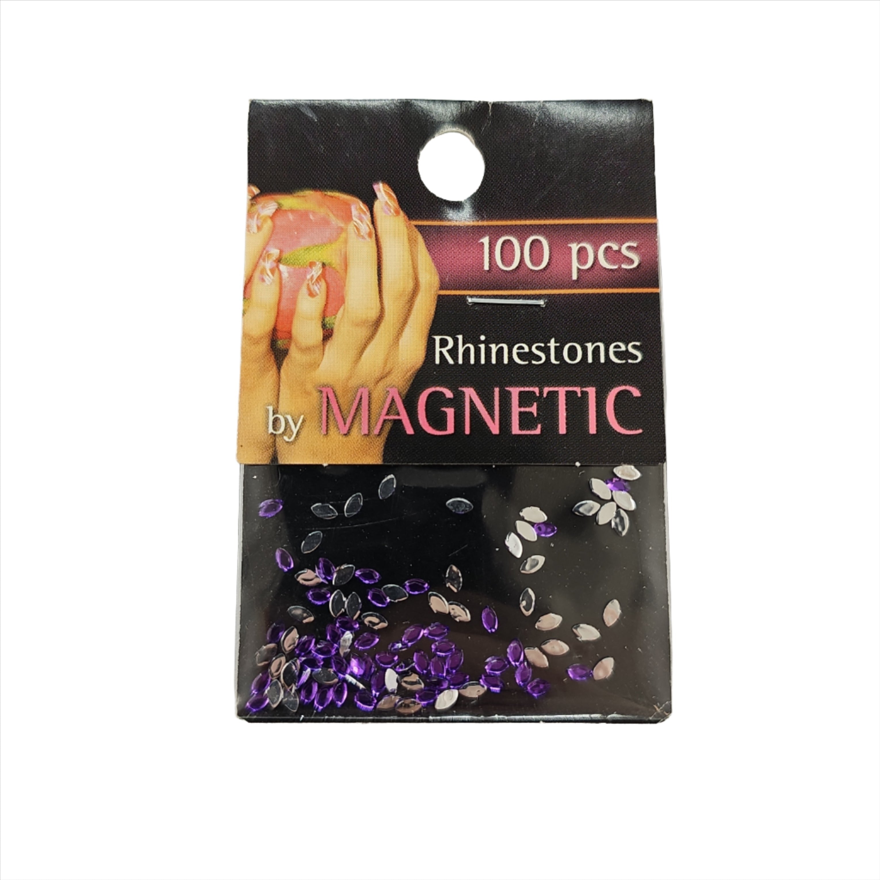 Magnetic Boat Purple 100 pcs - Creata Beauty - Professional Beauty Products