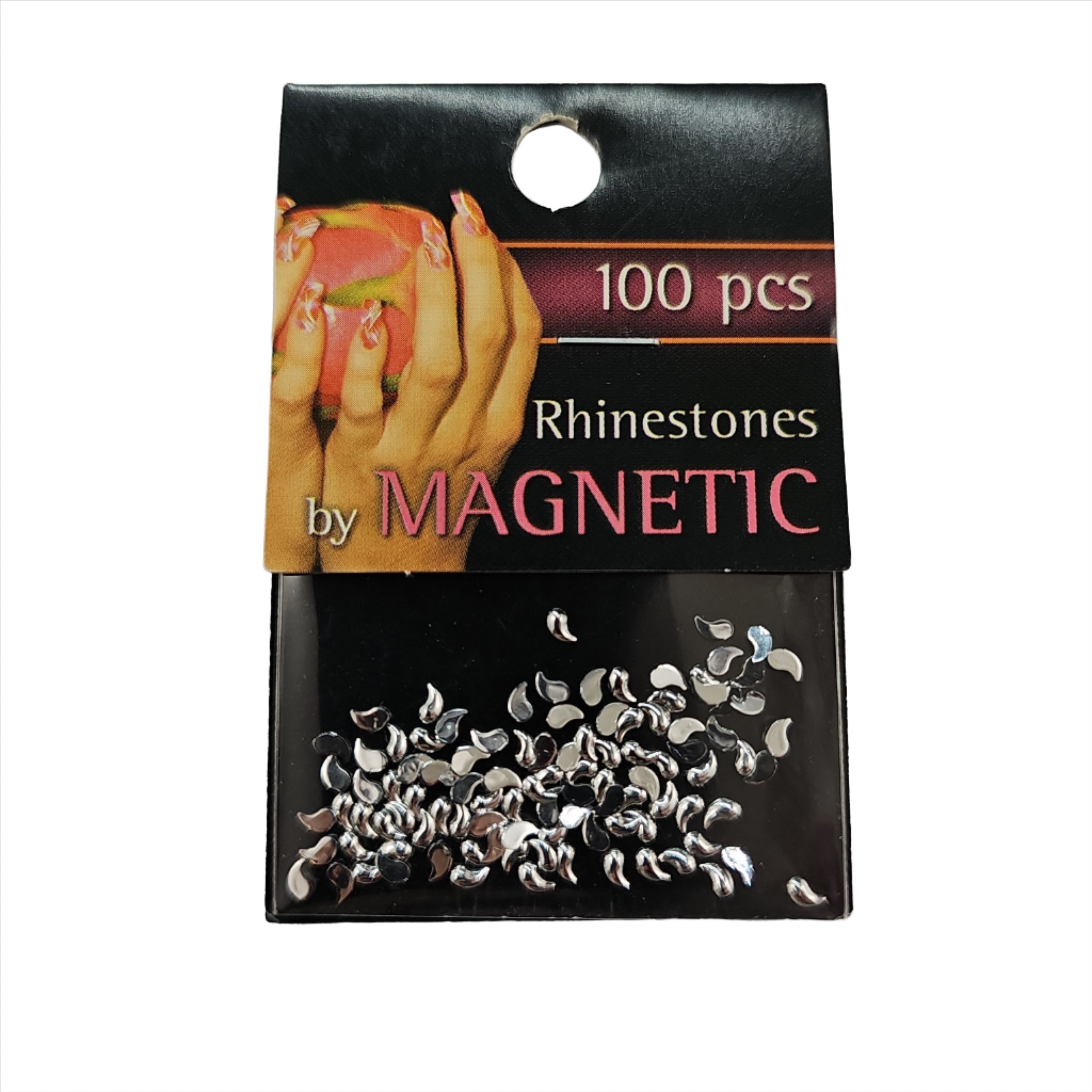 Magnetic Ghost Silver 100 pcs - Creata Beauty - Professional Beauty Products