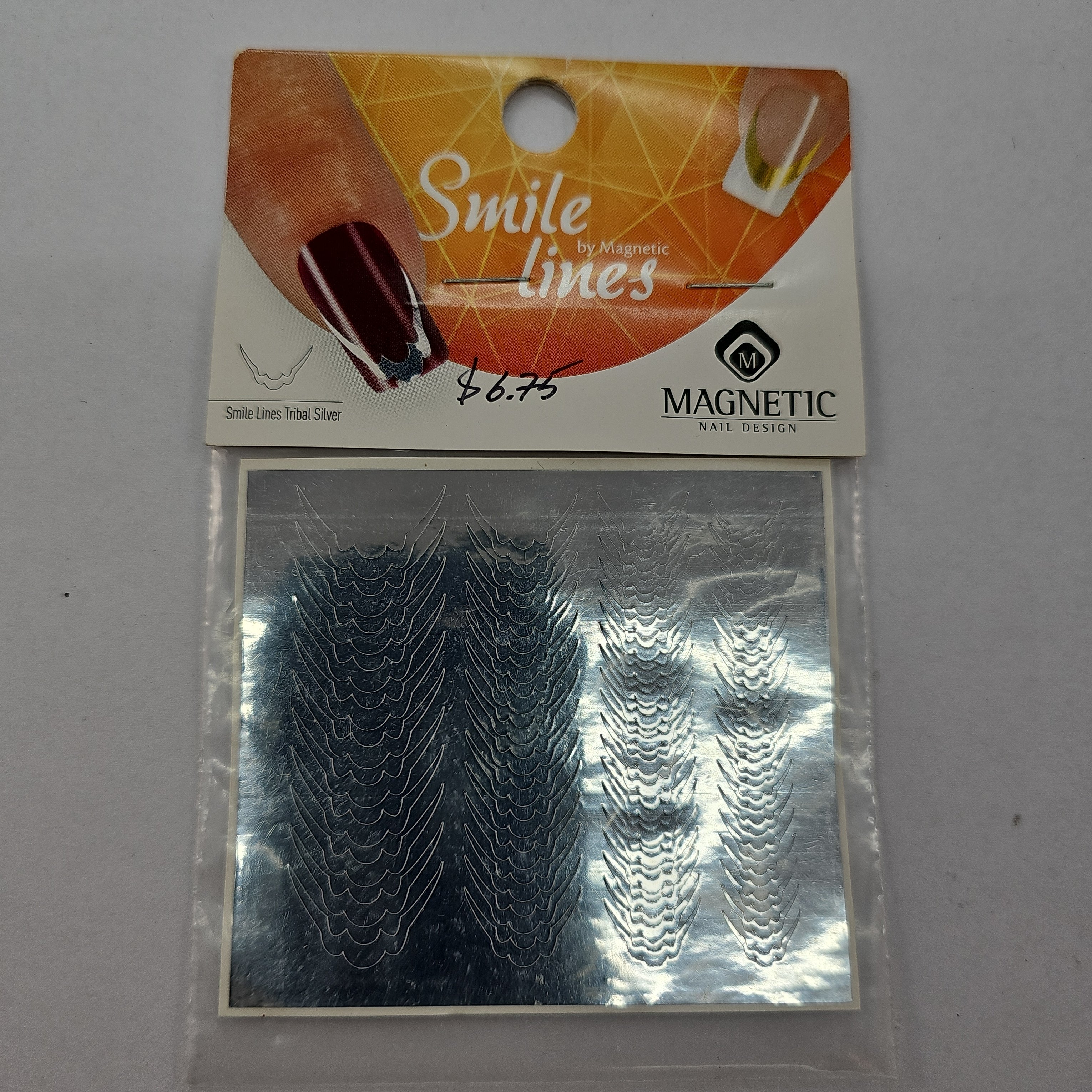 Magnetic Smile lines Tribal Silver - Creata Beauty - Professional Beauty Products