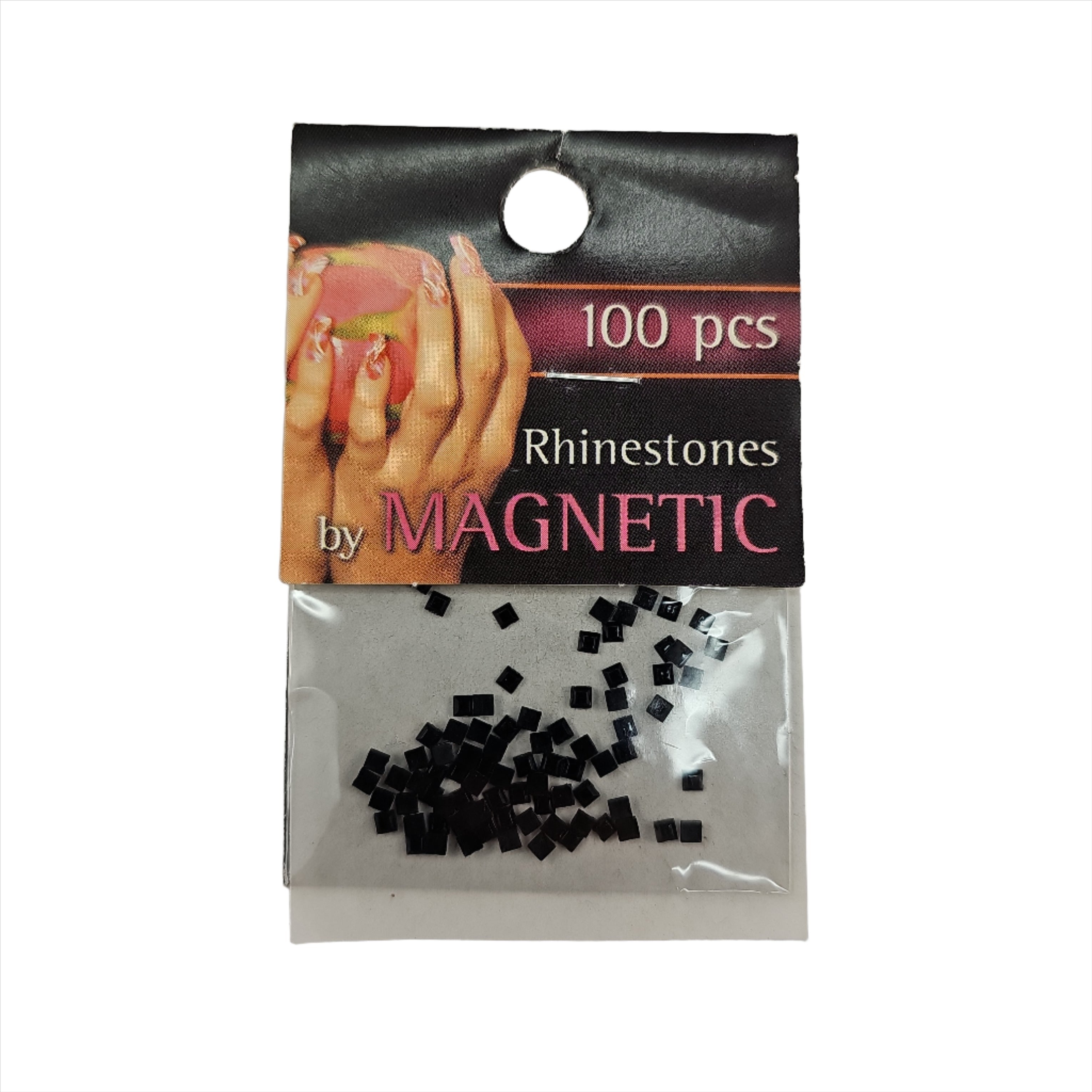 Magnetic Square Black 100 pcs - Creata Beauty - Professional Beauty Products