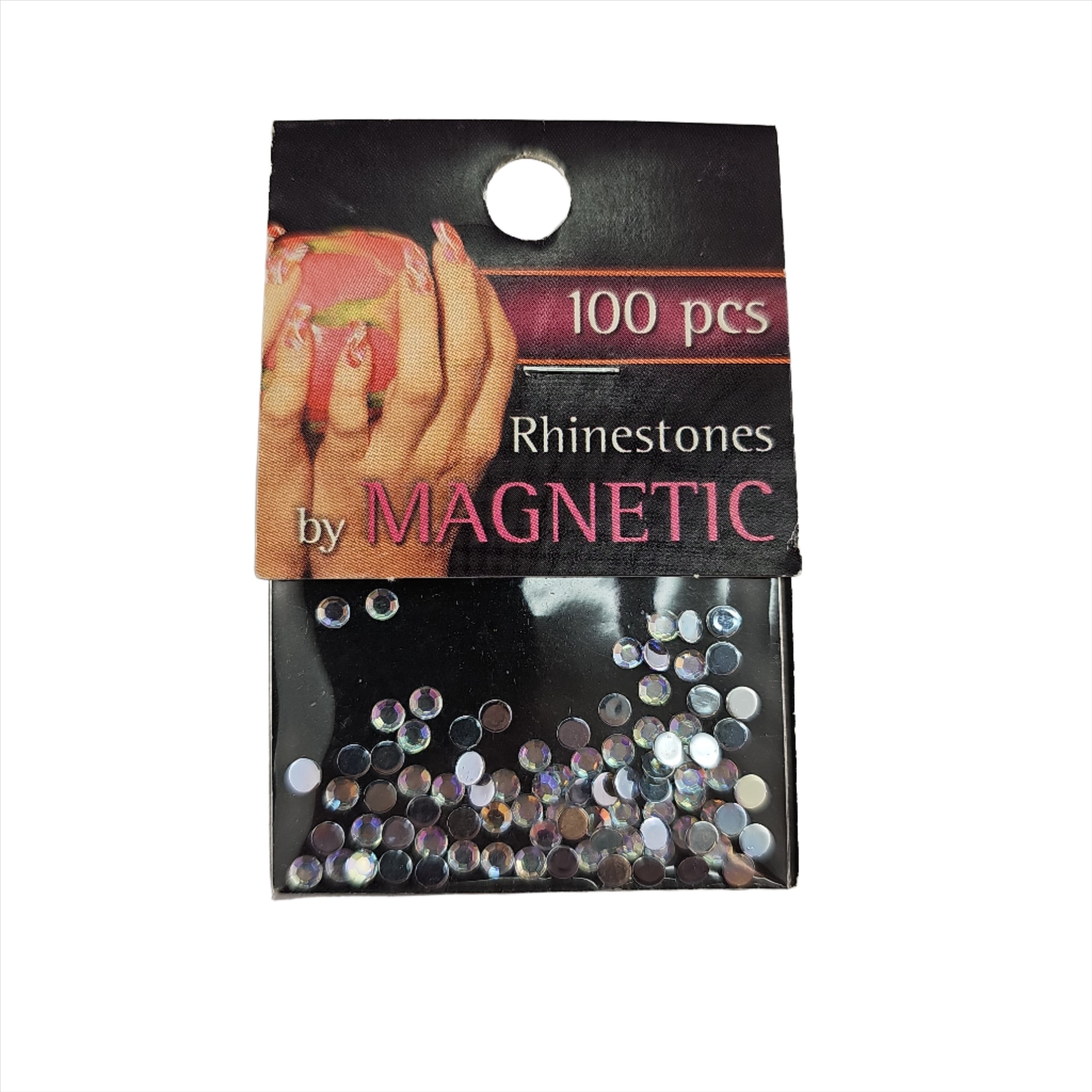 Magnetic Rhinestone Clear Ice Large 100 pcs - Creata Beauty - Professional Beauty Products