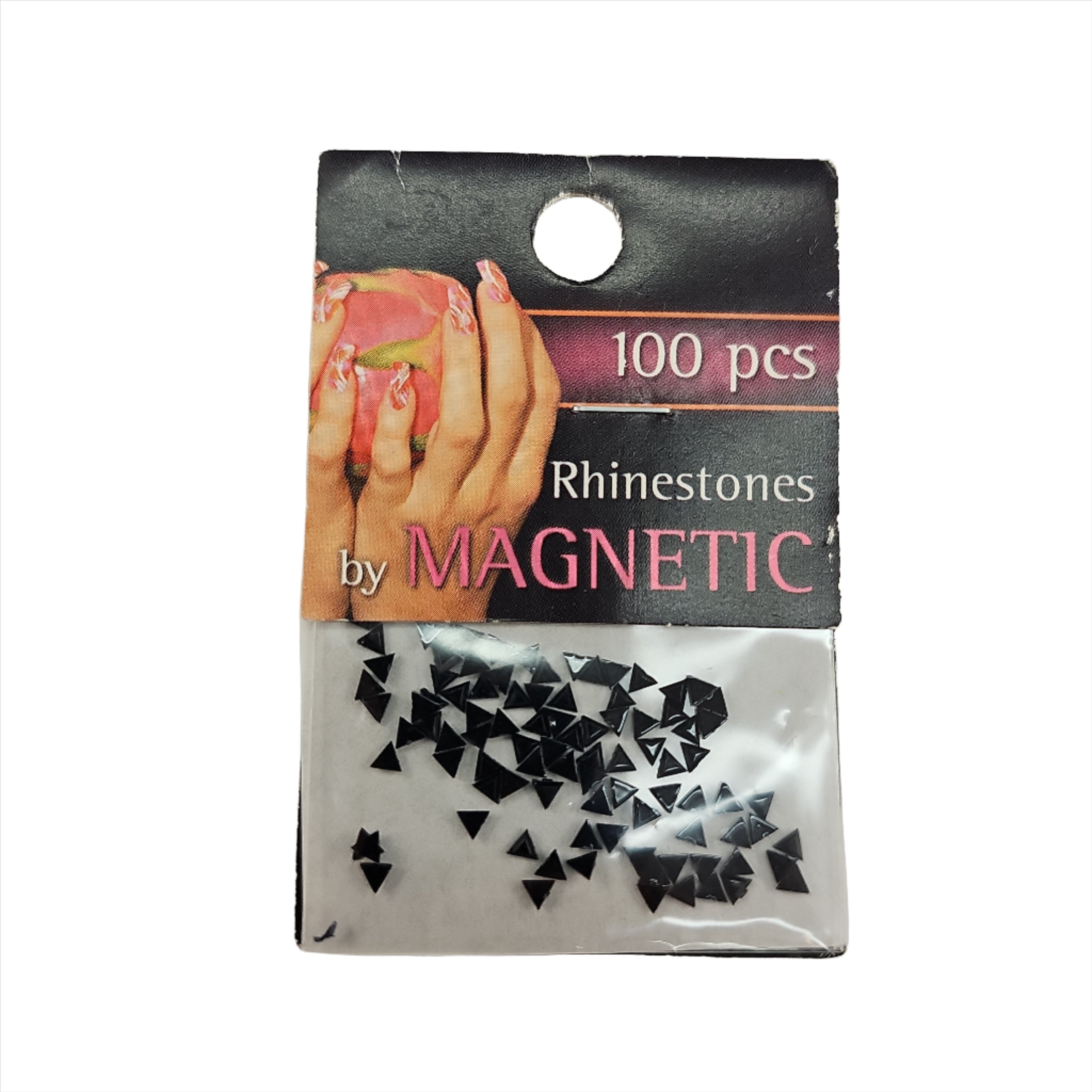 Magnetic Triangle Black 100 pcs - Creata Beauty - Professional Beauty Products