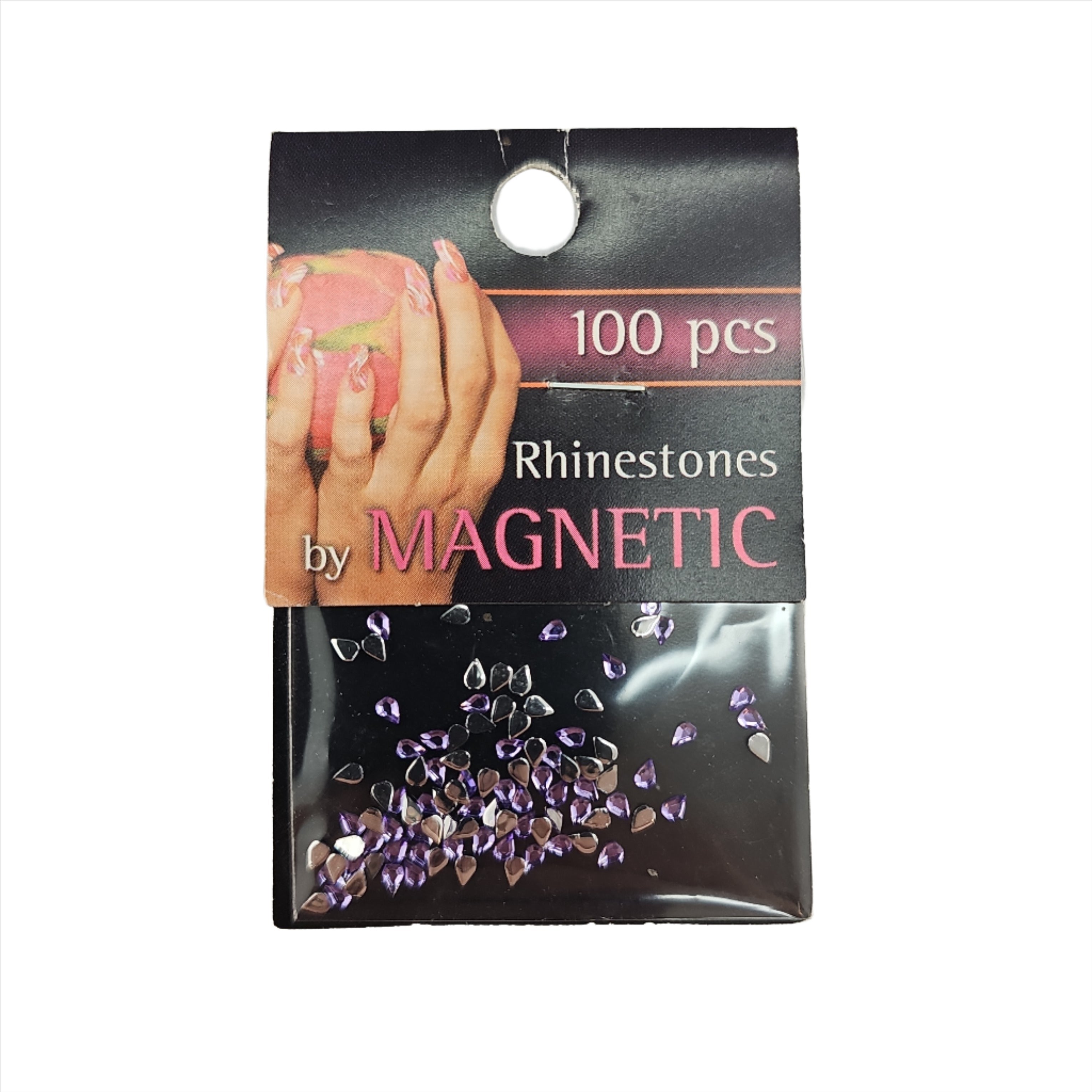 Magnetic Teardrop Lilac 100 pcs - Creata Beauty - Professional Beauty Products