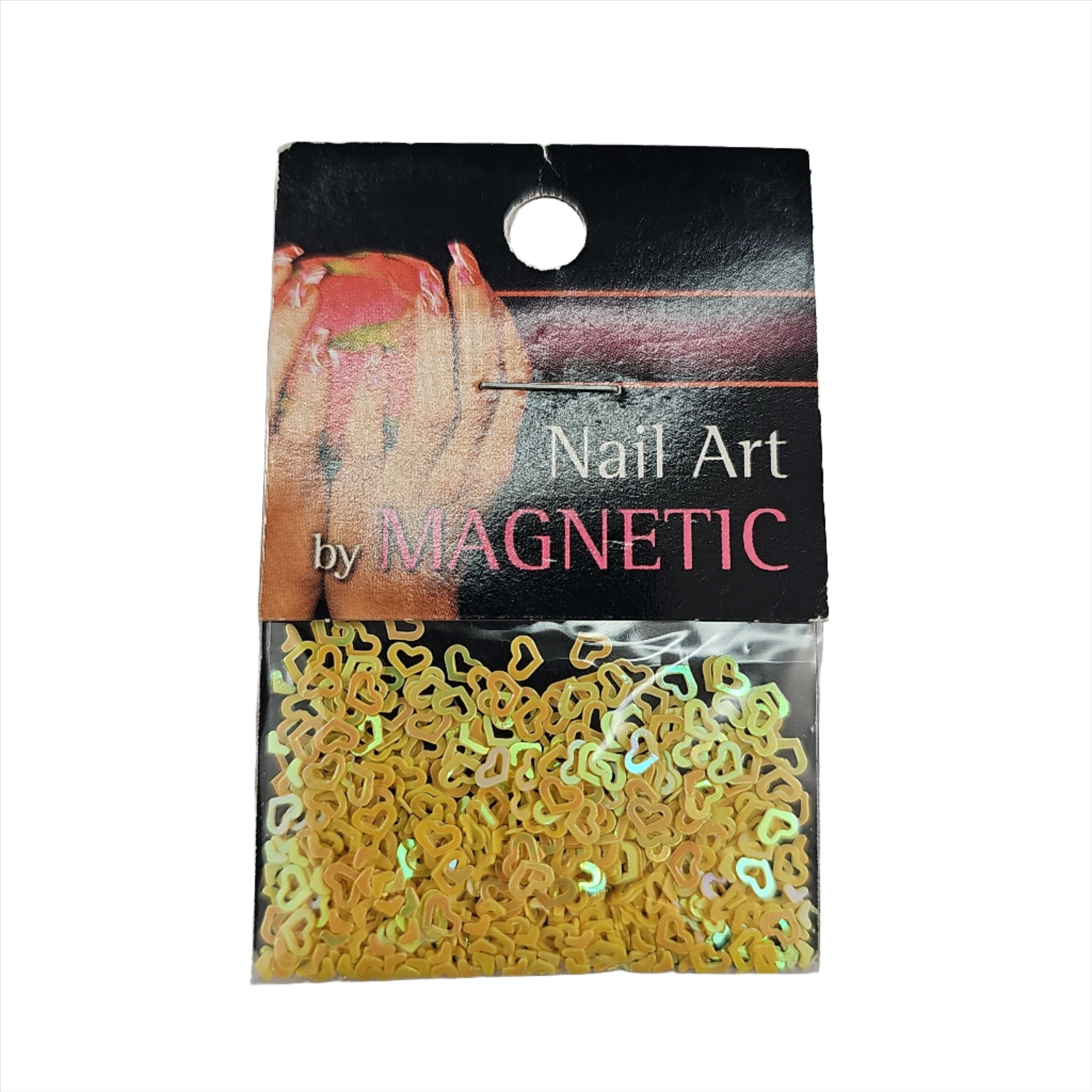 Magnetic Open Heart Yellow - Creata Beauty - Professional Beauty Products