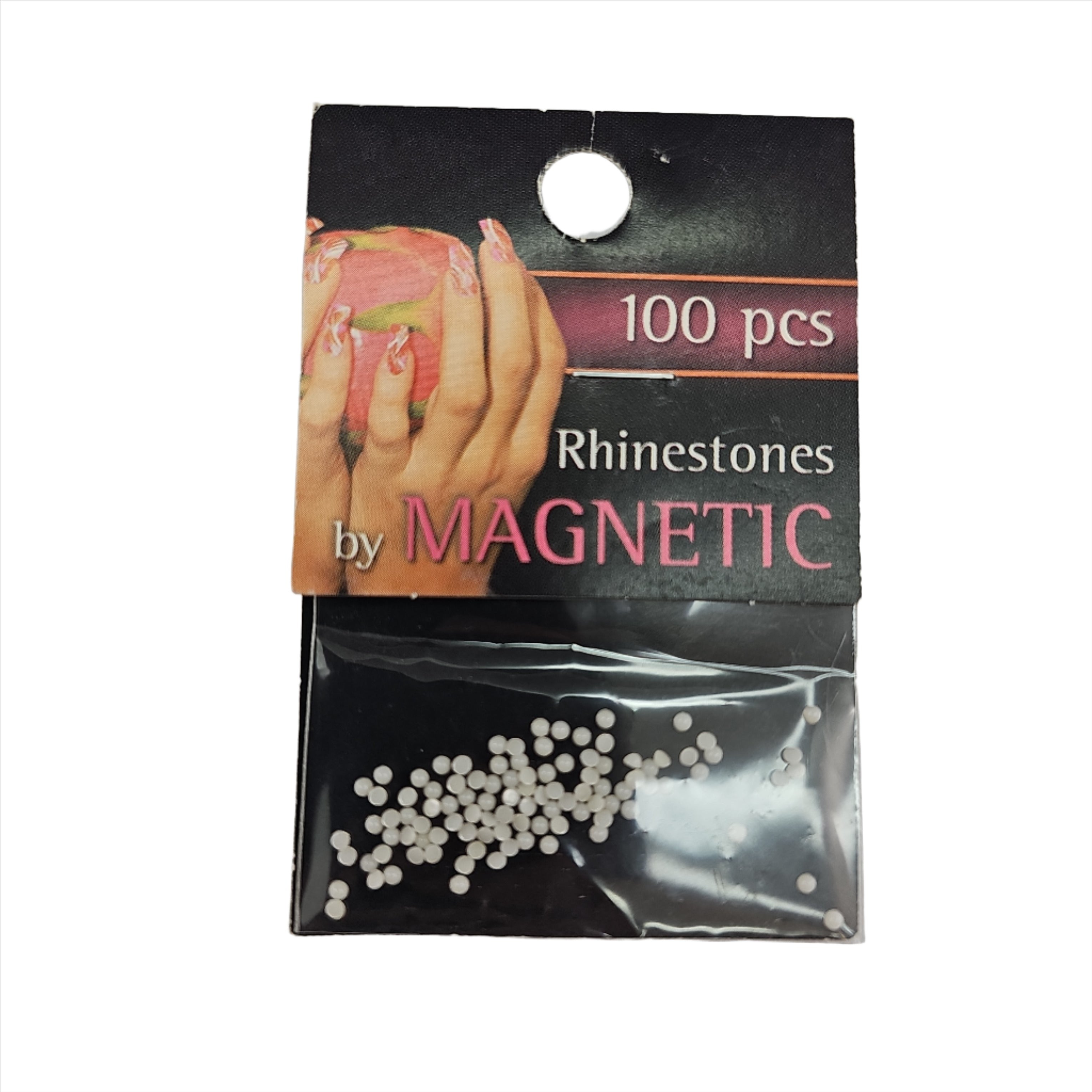 Magnetic Chalk White Round Small 100 pcs - Creata Beauty - Professional Beauty Products