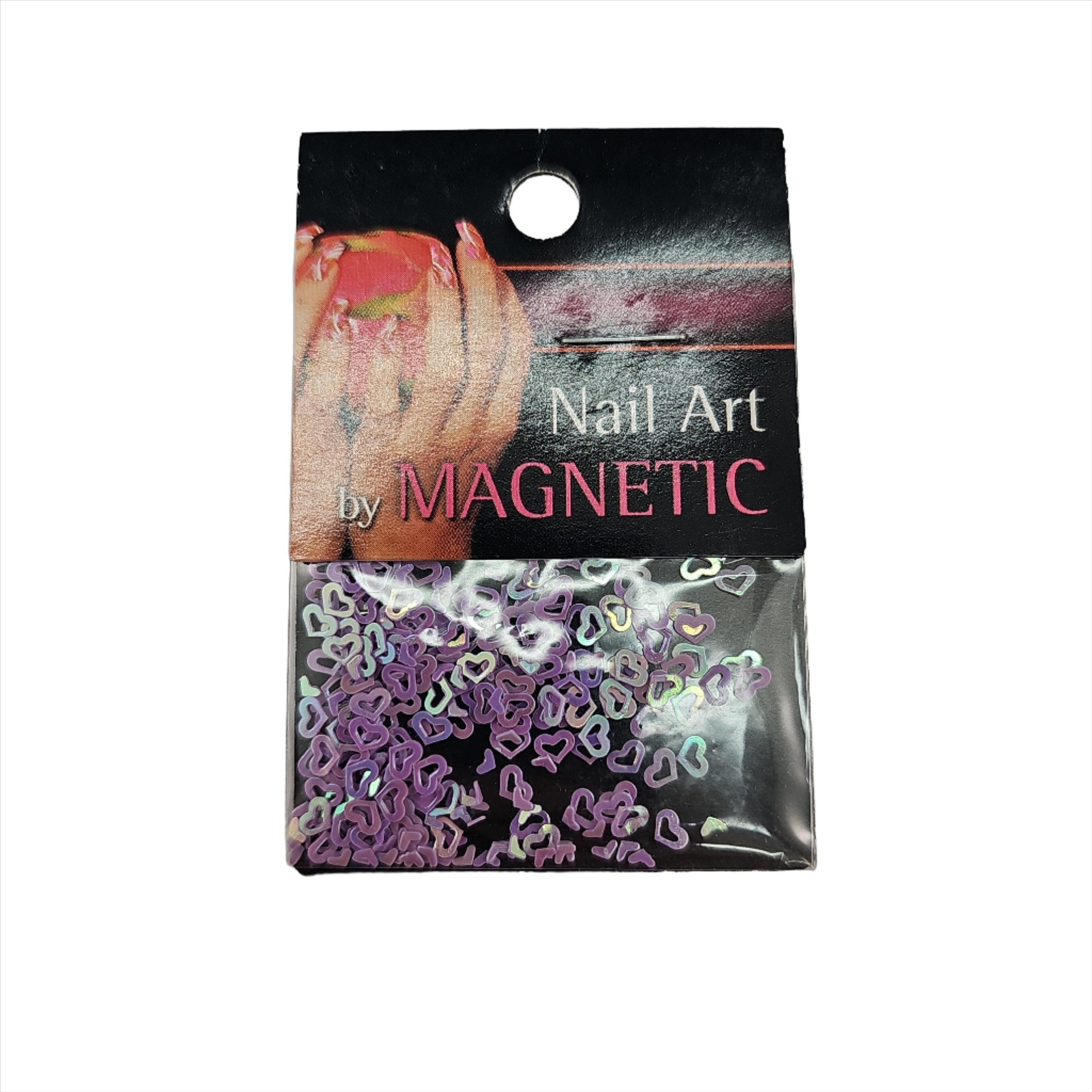 Magnetic Open Heart Light Purple - Creata Beauty - Professional Beauty Products