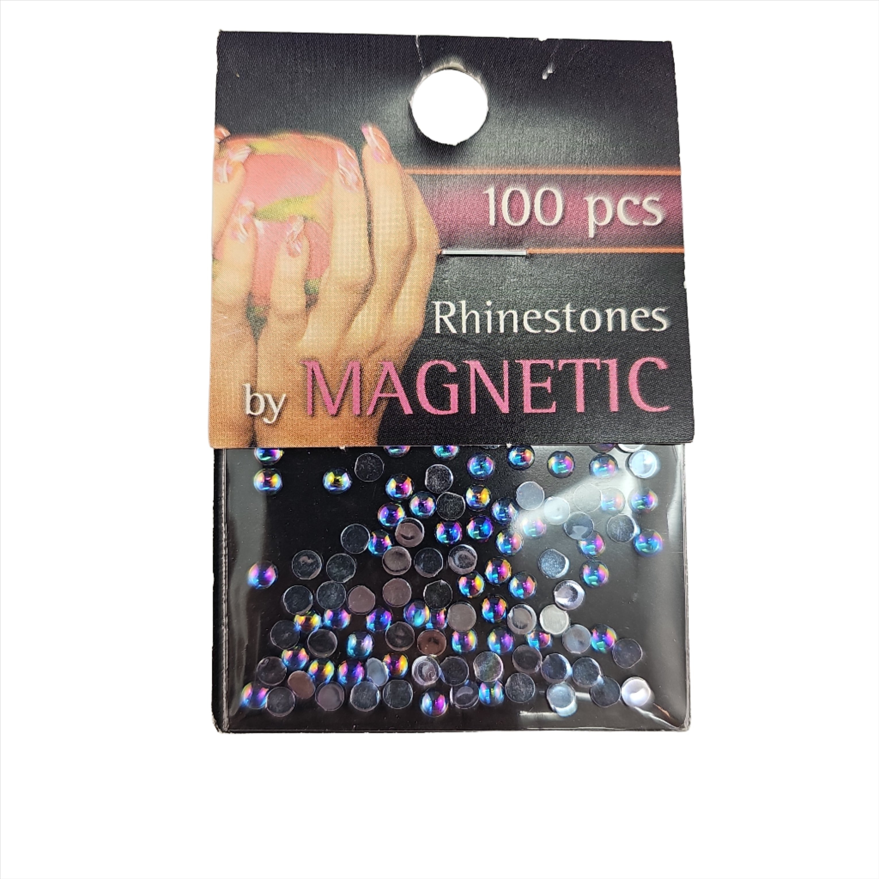 Magnetic Rhinestone Aqua Ice Large 100 pcs - Creata Beauty - Professional Beauty Products