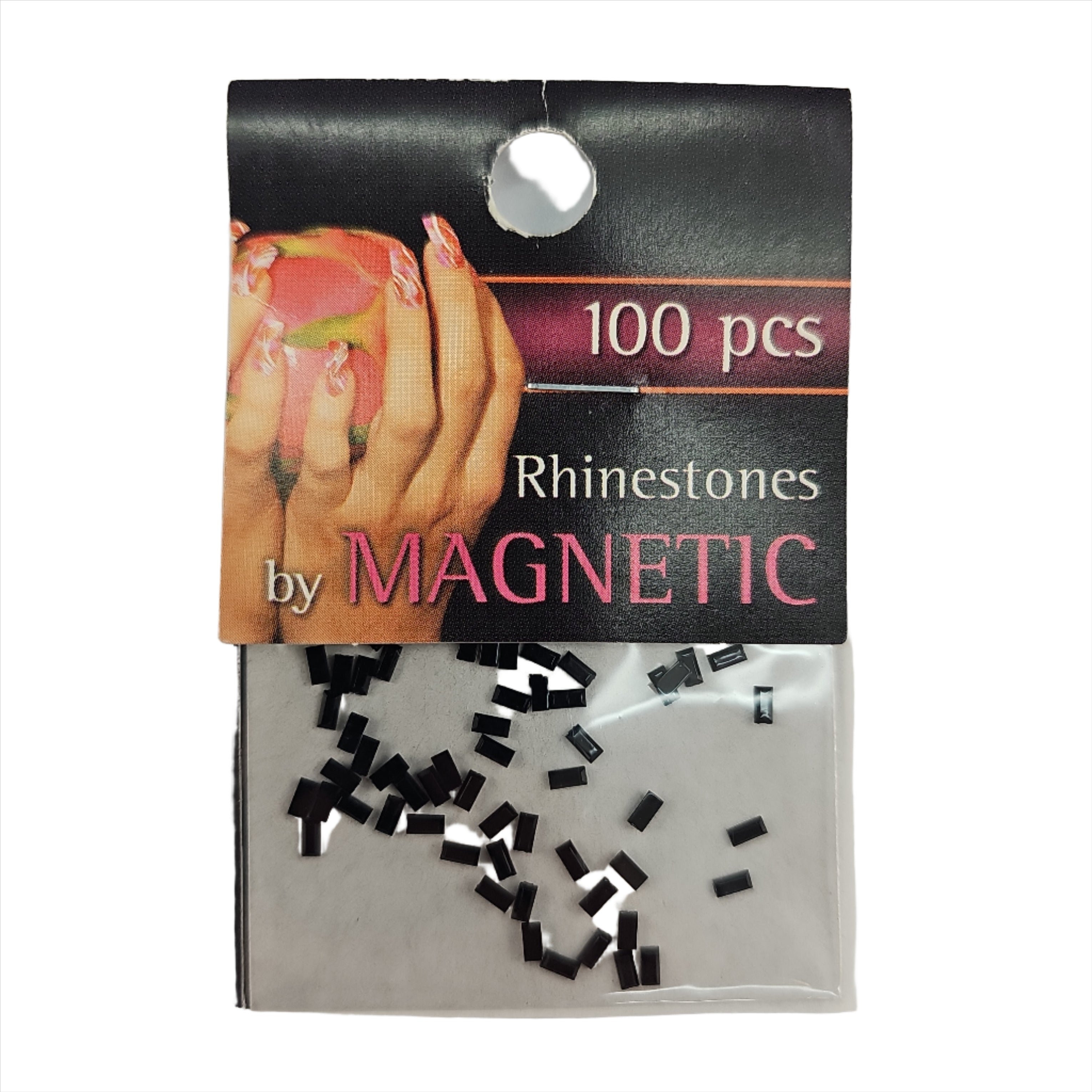 Magnetic Rectangle Black 100 pcs - Creata Beauty - Professional Beauty Products