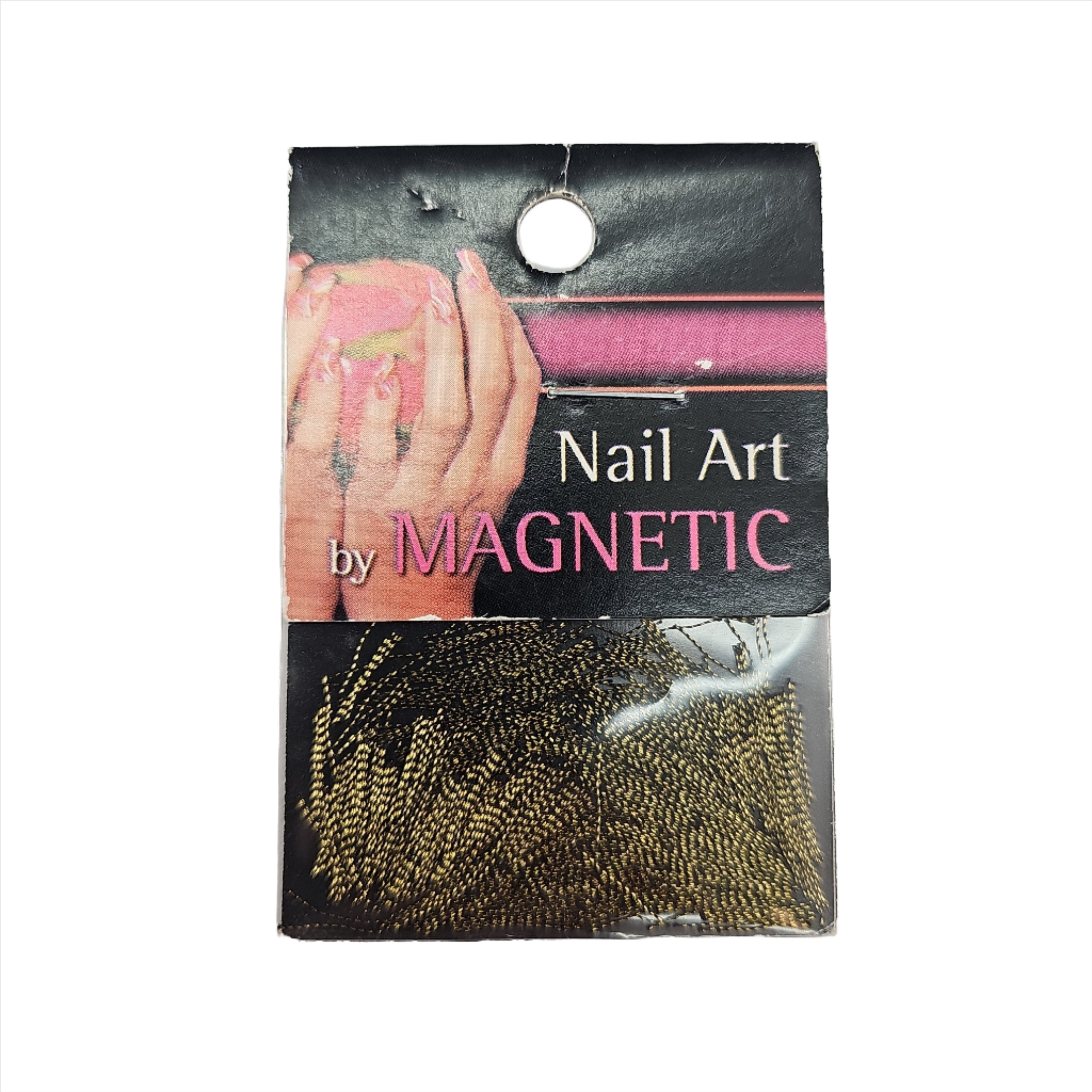 Magnetic Nailart Yarn Gold/Black - Creata Beauty - Professional Beauty Products