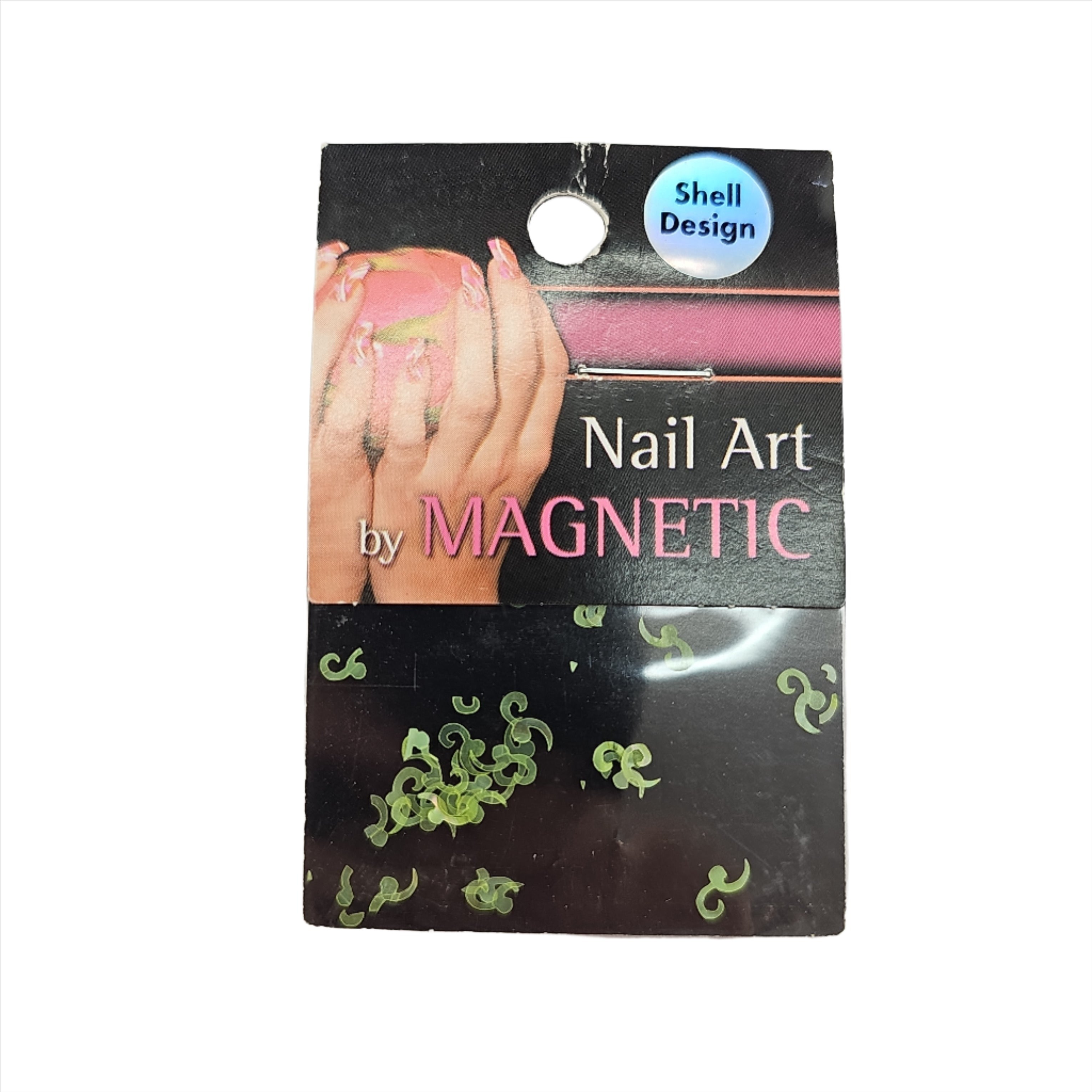 Magnetic Shell Design Tribal Light Green - Creata Beauty - Professional Beauty Products