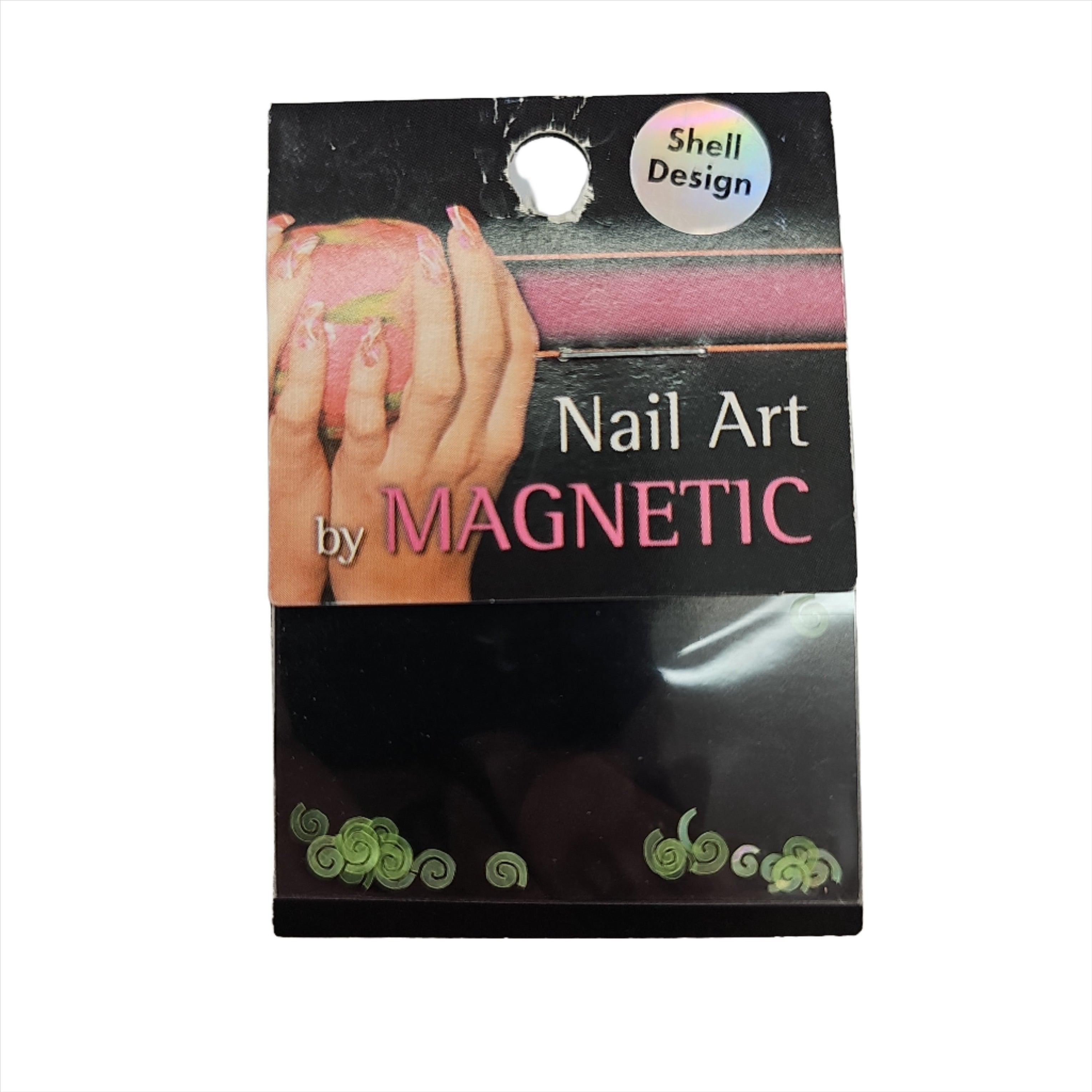 Magnetic Shell Design Swirl L.Green - Creata Beauty - Professional Beauty Products