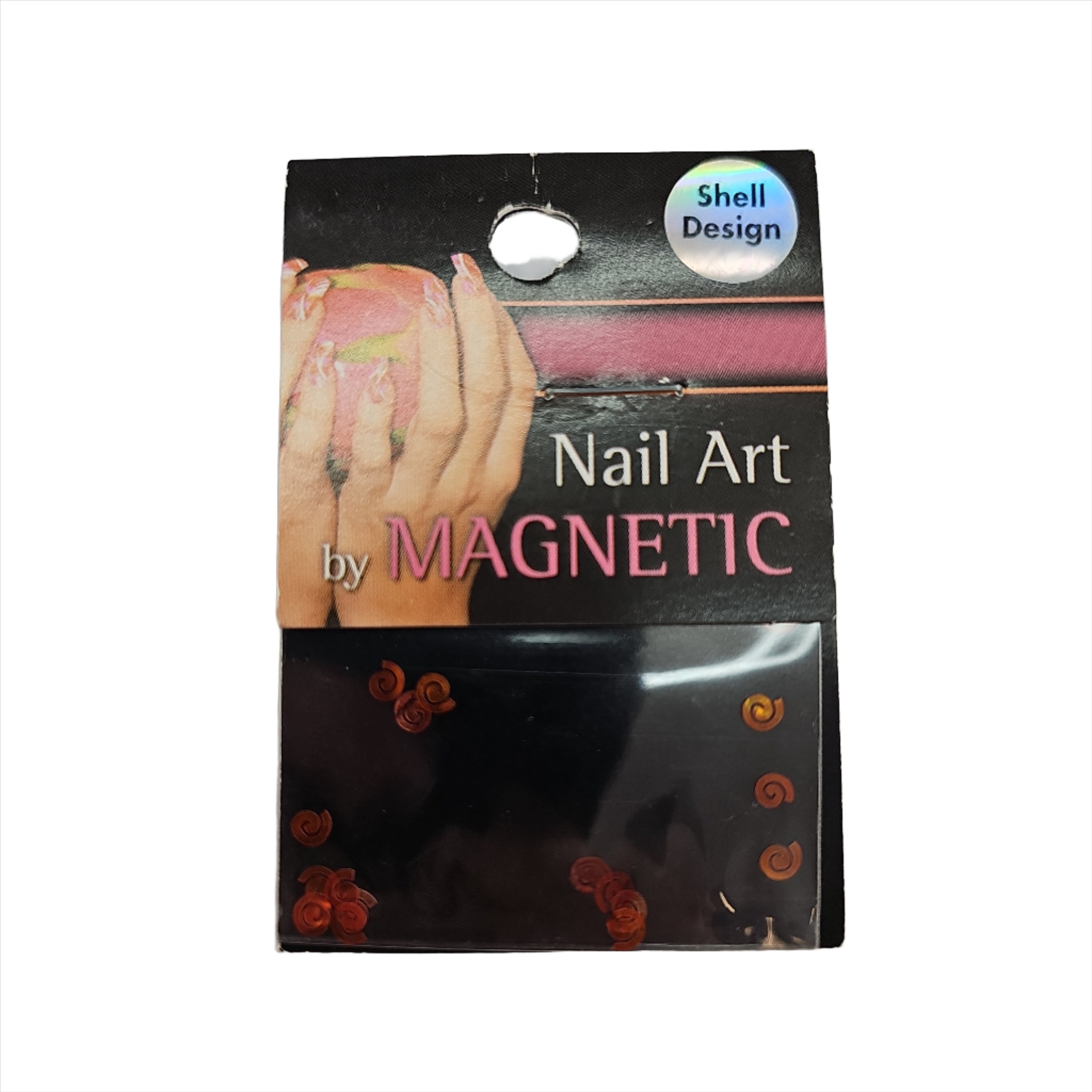 Magnetic Shell Design Swirl Orange - Creata Beauty - Professional Beauty Products