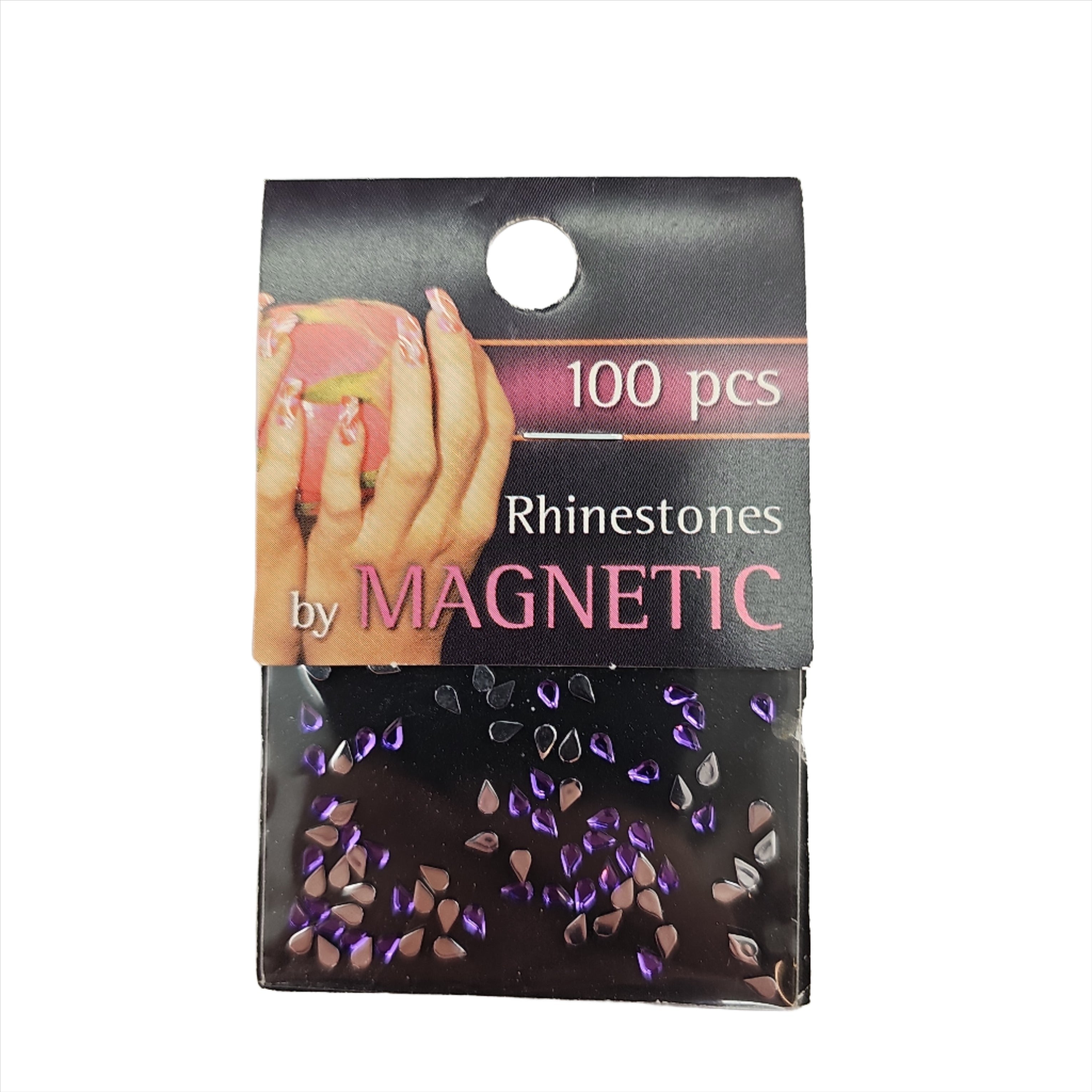 Magnetic Teardrop Purple 100 pcs - Creata Beauty - Professional Beauty Products