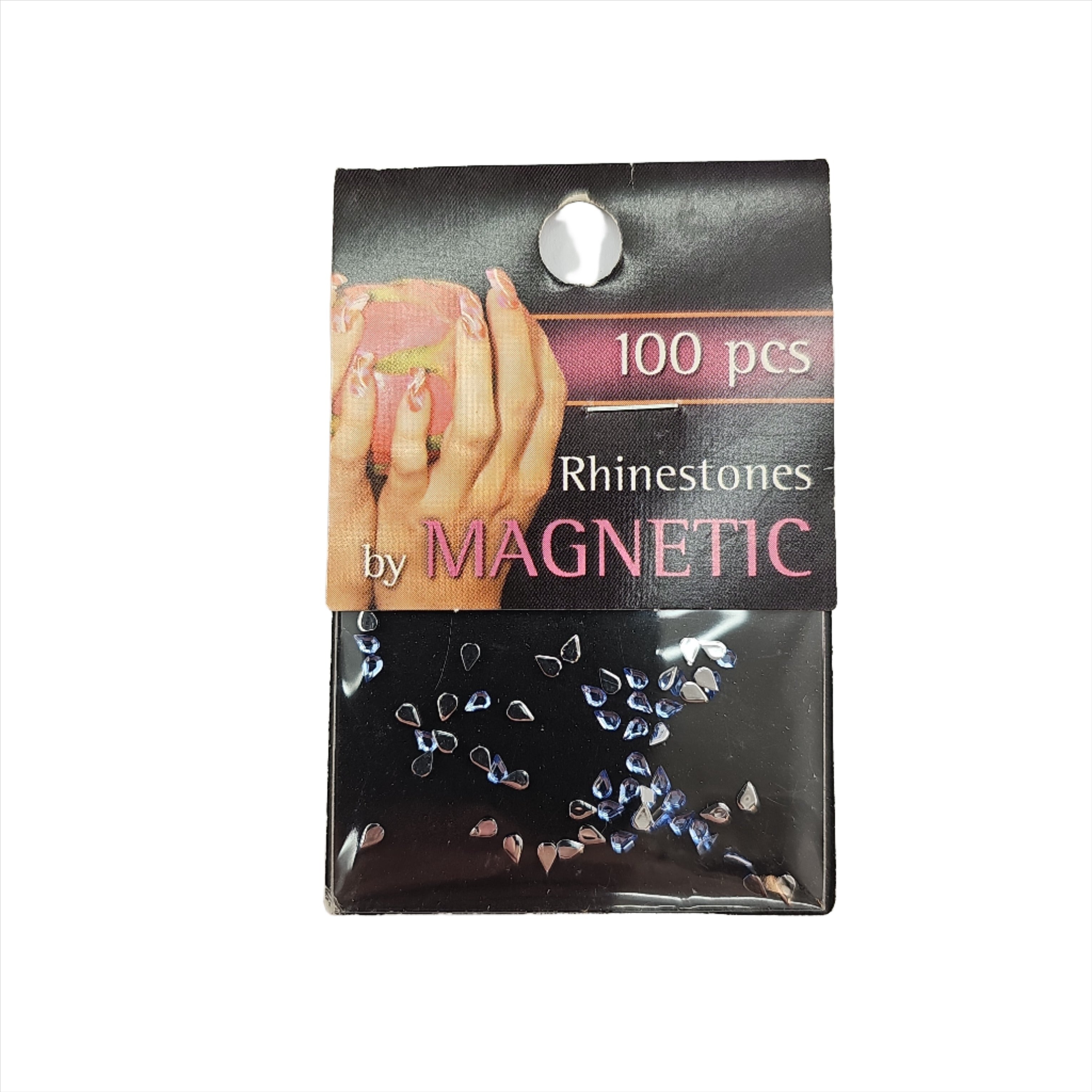 Magnetic Teardrop Light Blue 100 pcs - Creata Beauty - Professional Beauty Products