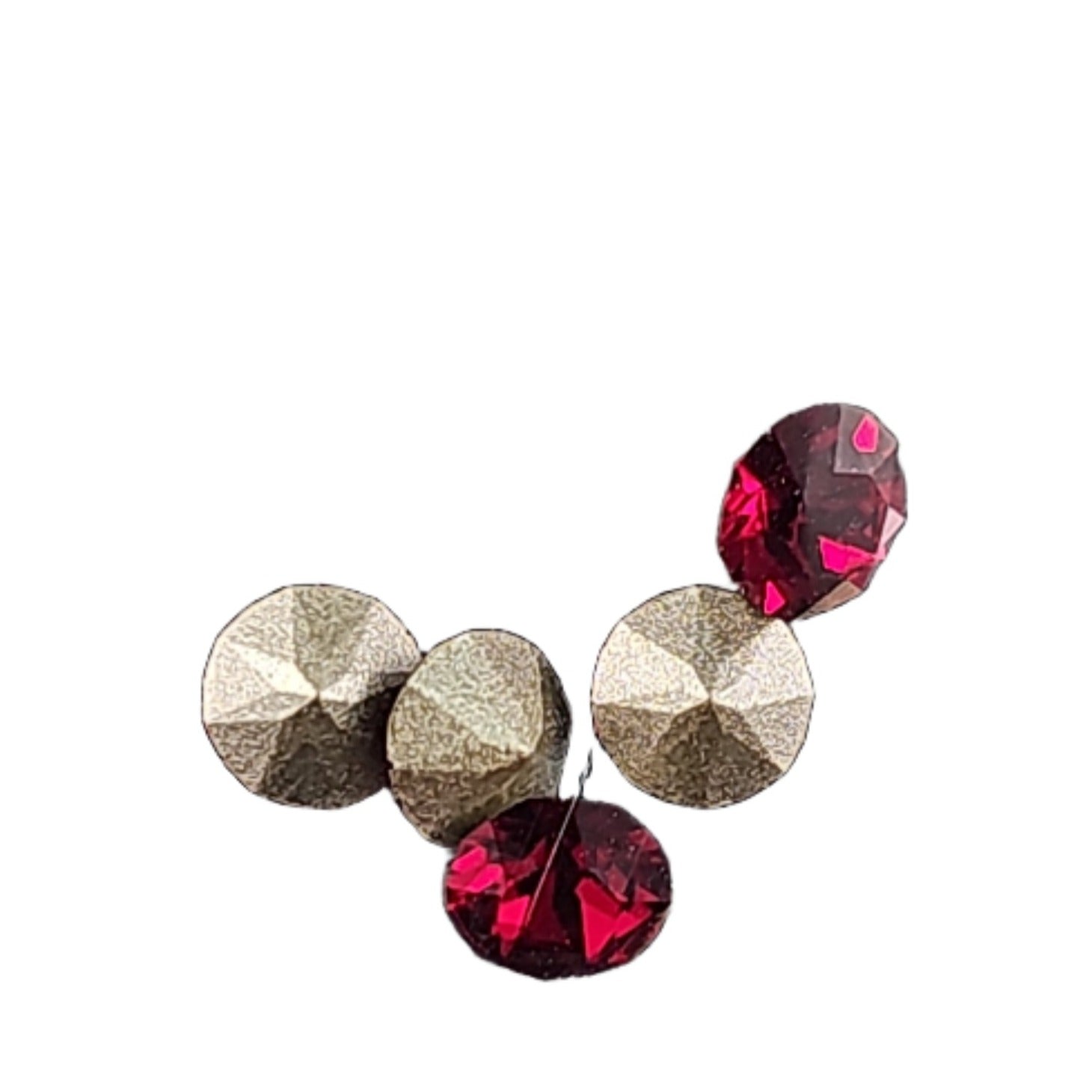 Swarovski Siam 4mm Xilion 5pcs - Creata Beauty - Professional Beauty Products