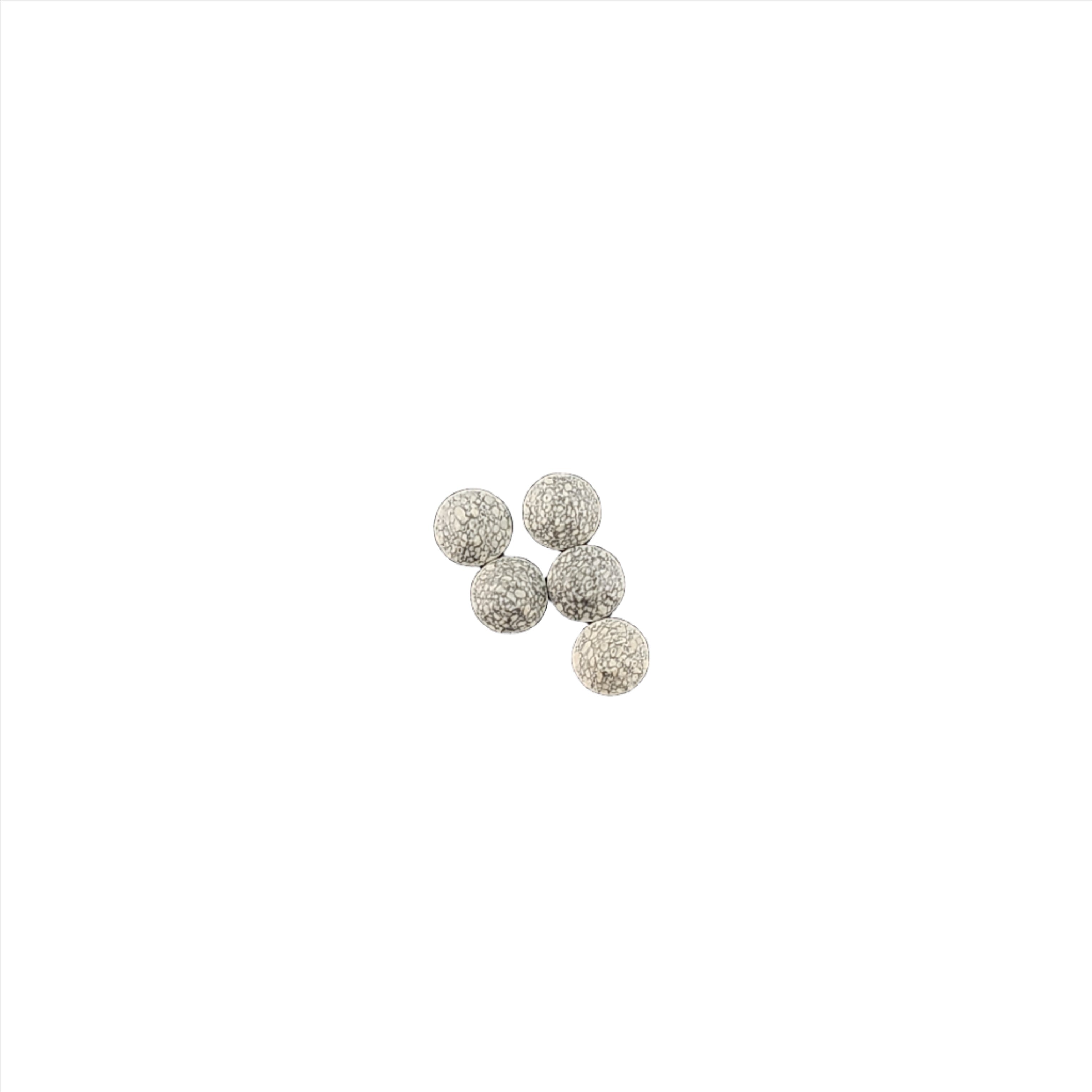 Swarovski ceramic marbled light grey 3.8mm Xilion 5pcs - Creata Beauty - Professional Beauty Products