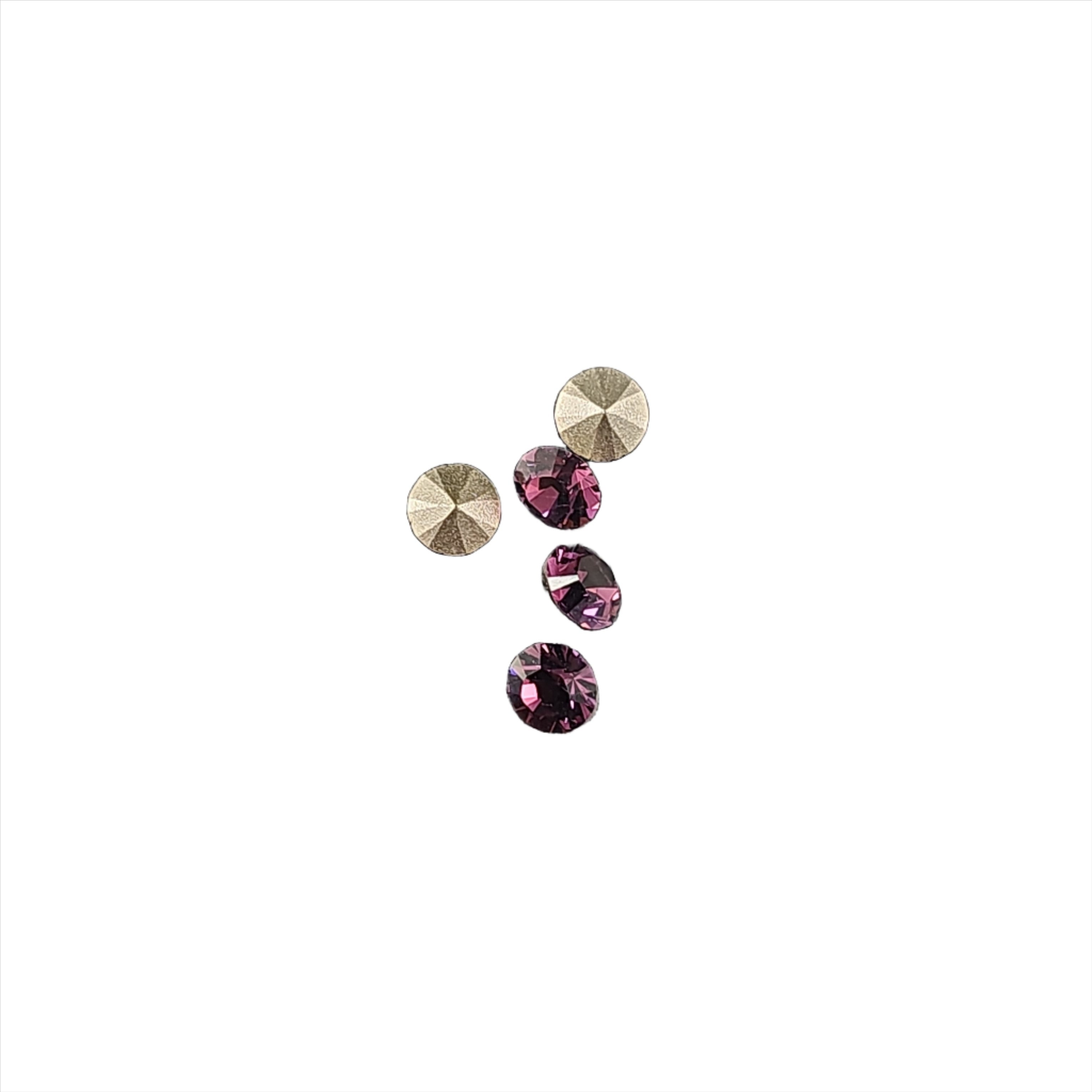 Swarovski amthyst 4mm xilion 5pcs - Creata Beauty - Professional Beauty Products