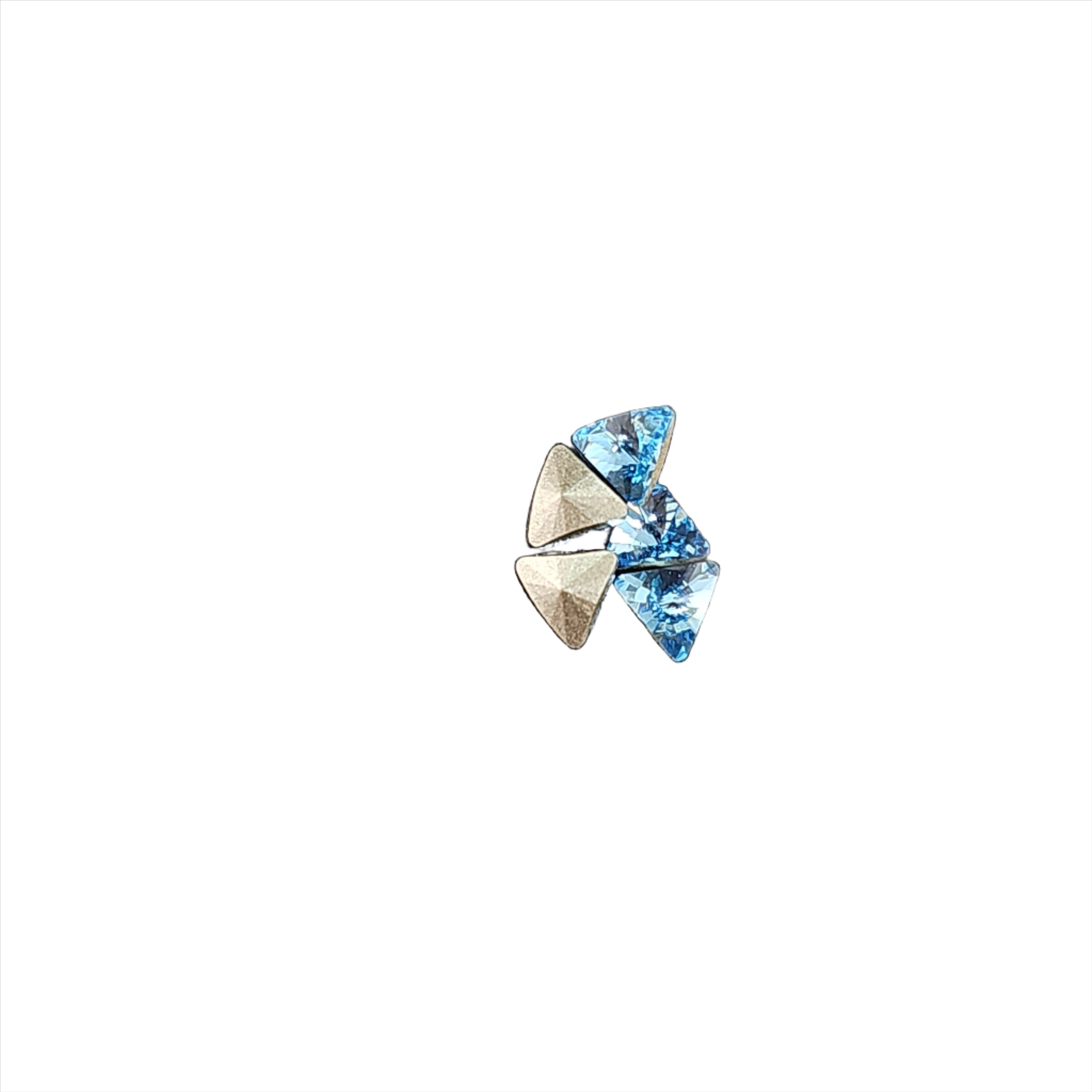 Swarovski Aquamarine 5mm triangle (4704) 5 pcs - Creata Beauty - Professional Beauty Products