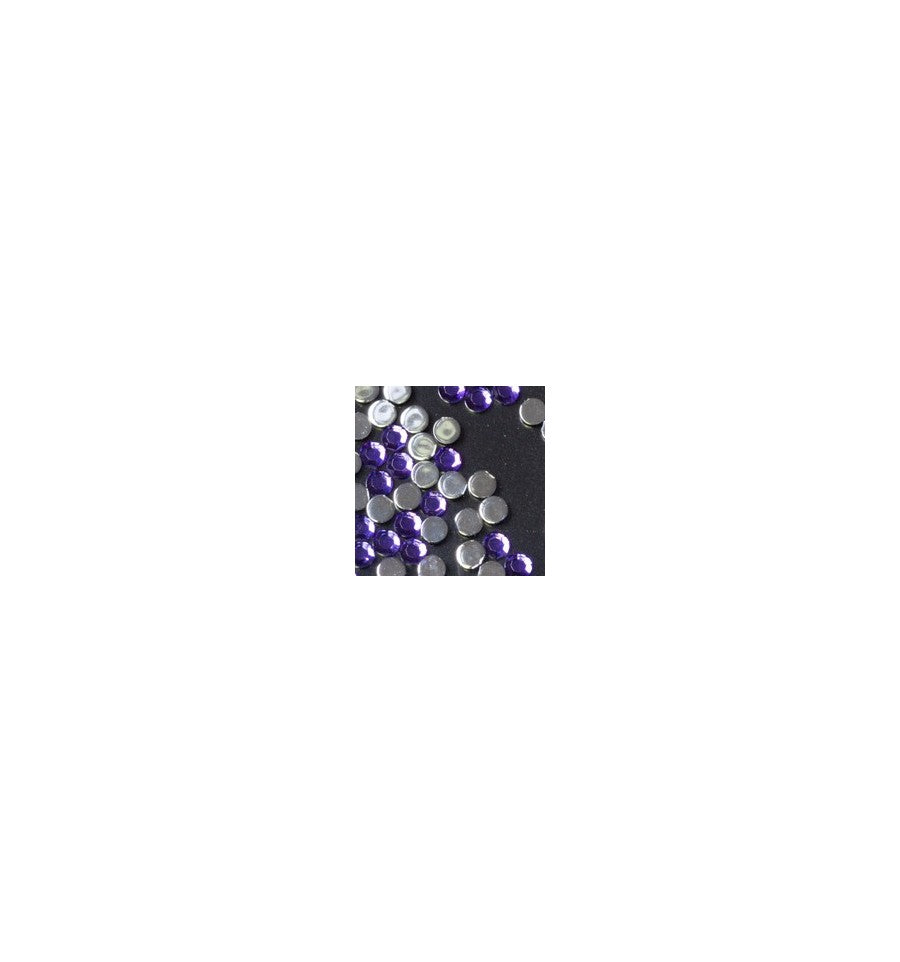 Magnetic Rhinestone Purple M 100 pcs - Creata Beauty - Professional Beauty Products