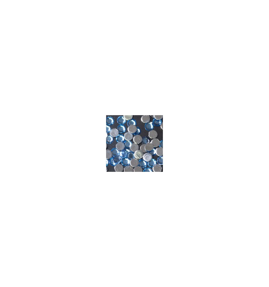 Magnetic Rhinestone L/Blue Large 100 pcs - Creata Beauty - Professional Beauty Products