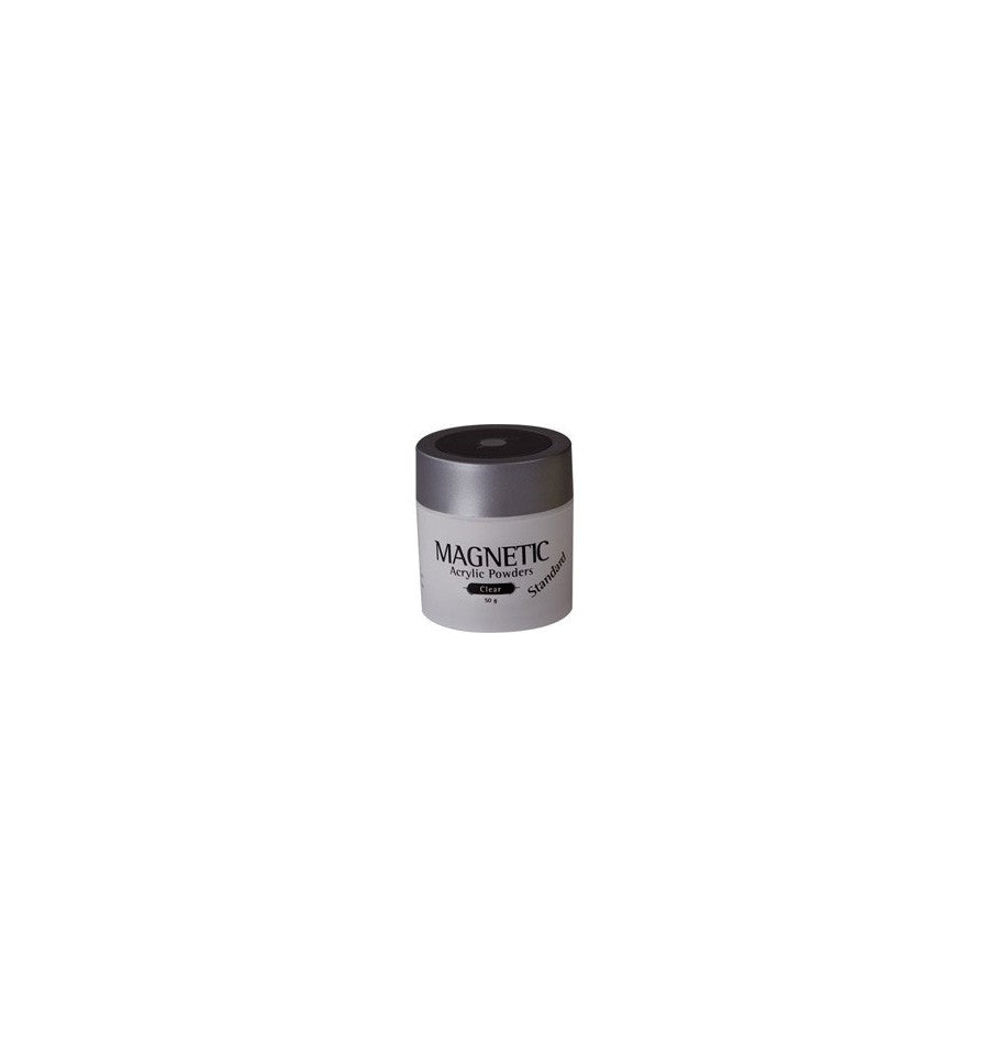 Magnetic Acrylic Powder Standard Clear 50g - Creata Beauty - Professional Beauty Products