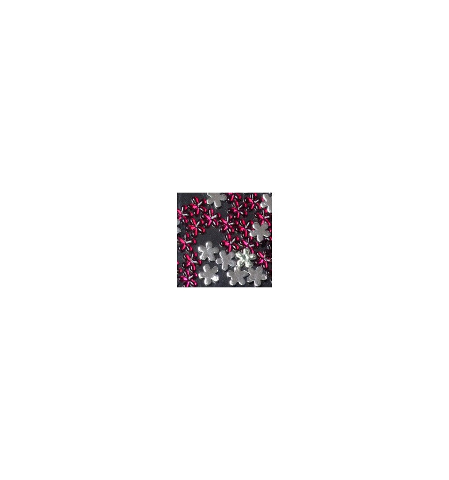 Magnetic Flower Dark Red 100 pcs - Creata Beauty - Professional Beauty Products