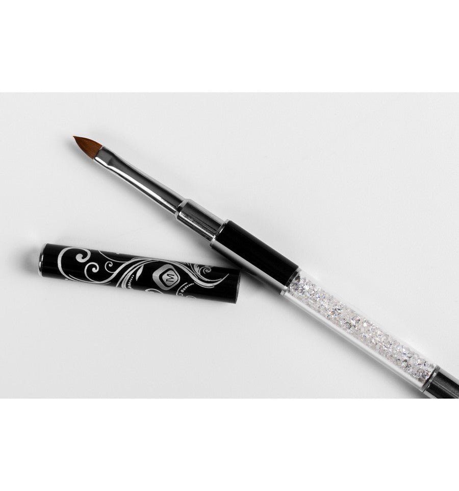 Magnetic Rhinestone Gel Brush Oval - Creata Beauty - Professional Beauty Products