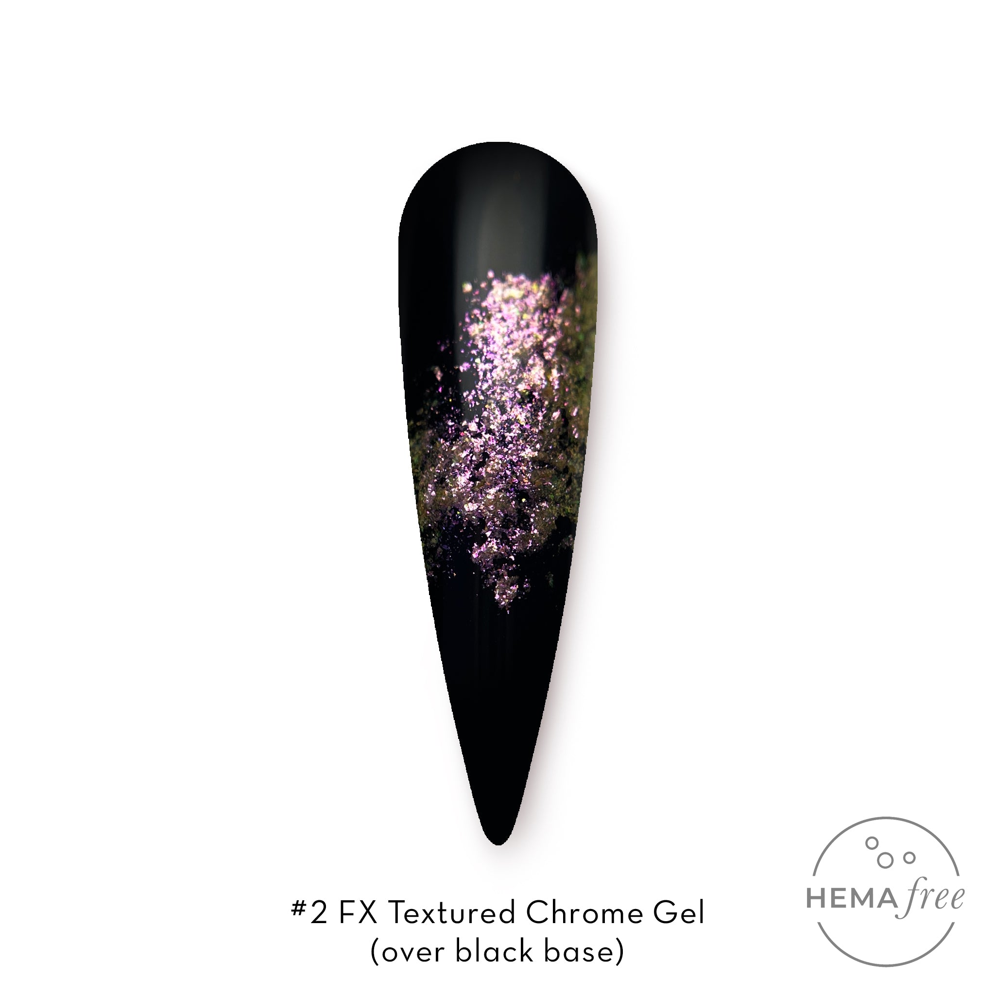 Fuzion FX - Textured Chrome Gel Collection - Shade #1-8