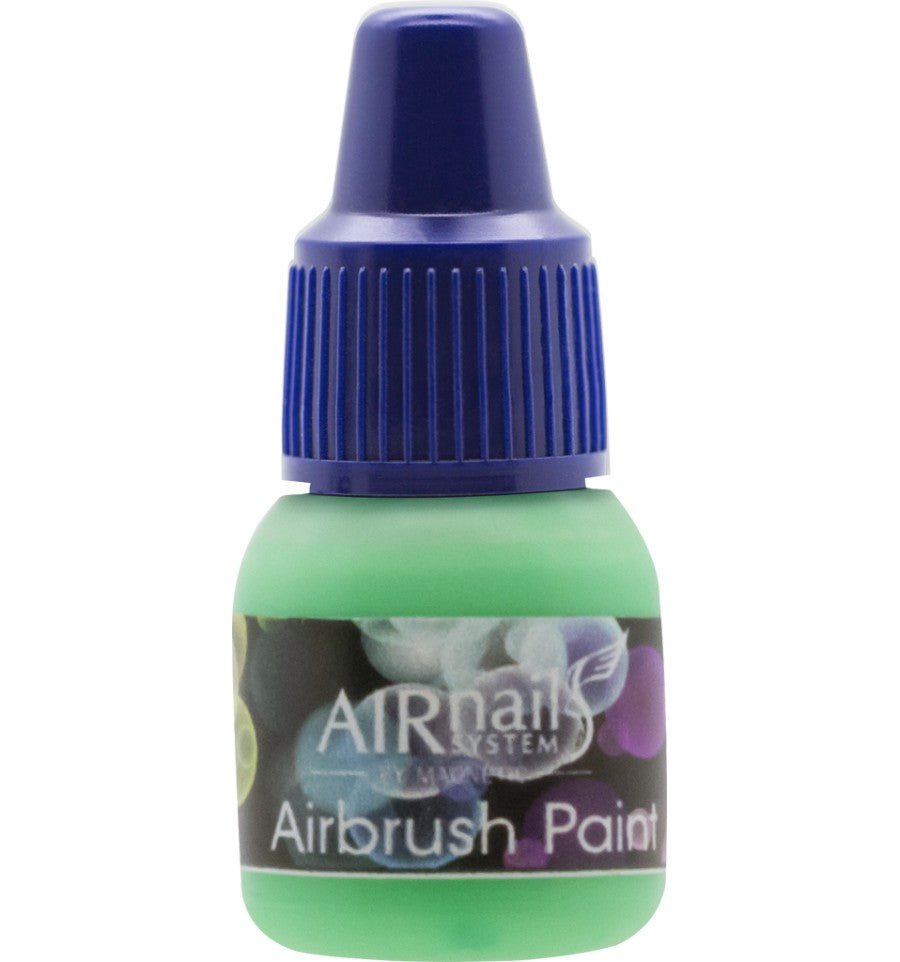 Magnetic AirNails Paint Neon Green 23 5ml - Creata Beauty - Professional Beauty Products