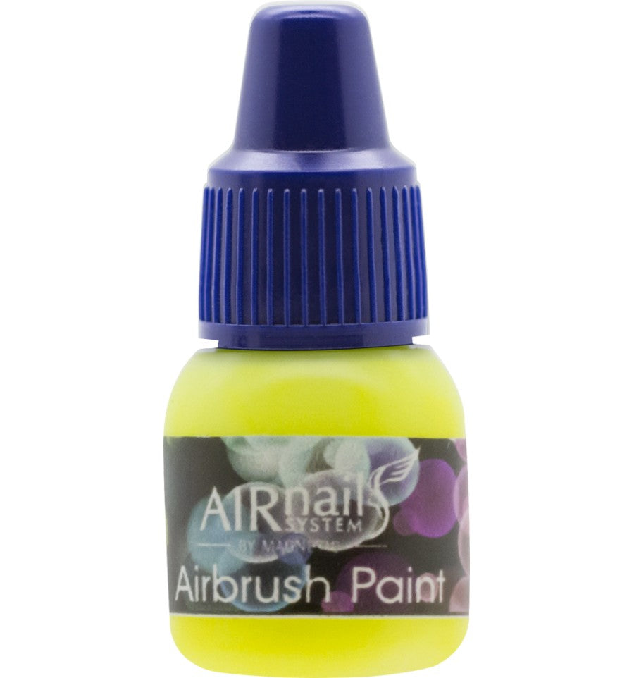 Magnetic AirNails Paint Neon Yellow 25 5ml - Creata Beauty - Professional Beauty Products